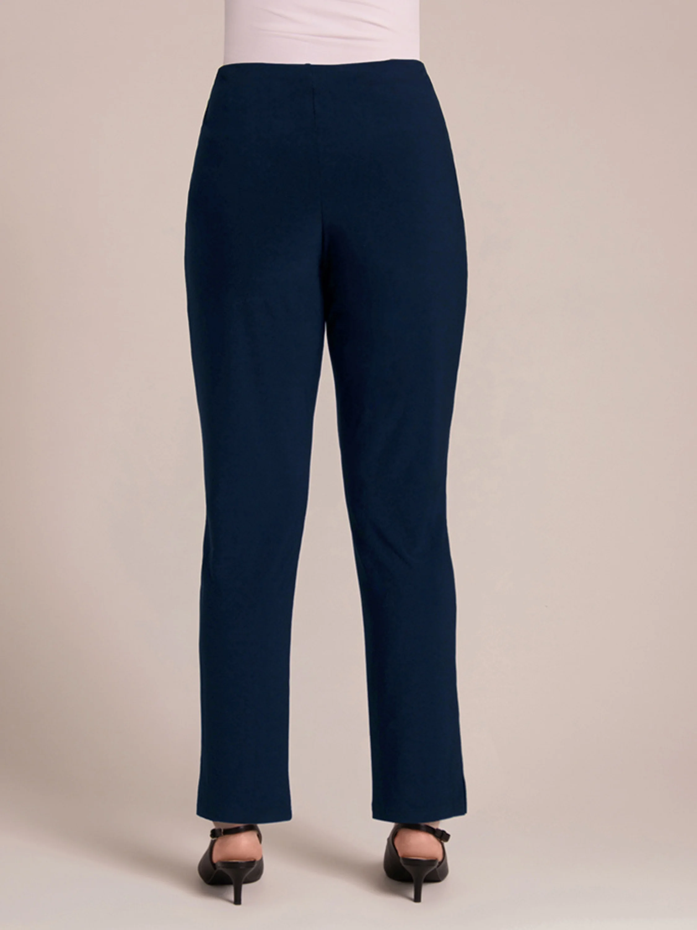 Long Narrow Pant in Navy