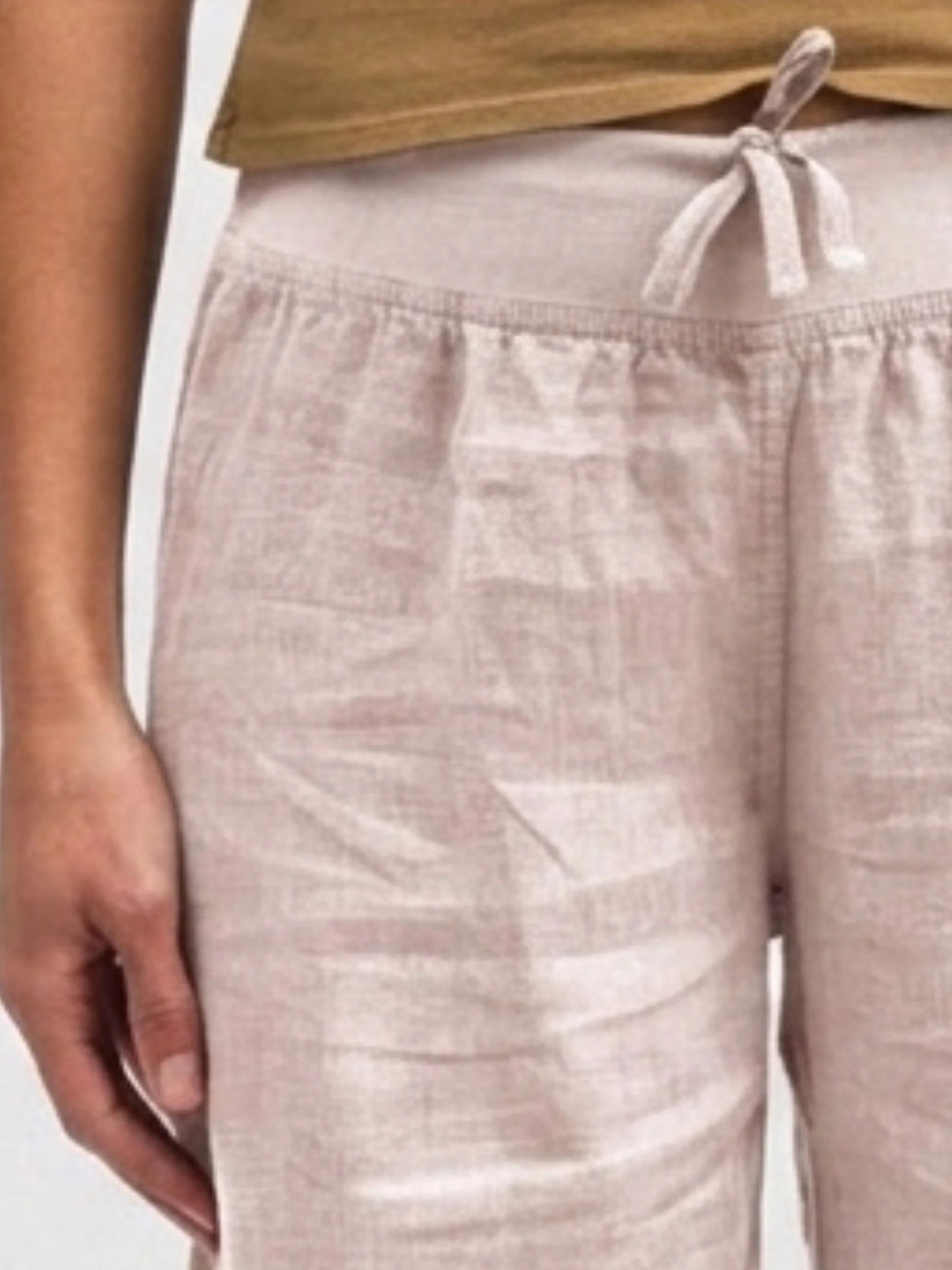 Longer Walking Pant in Pink Salt