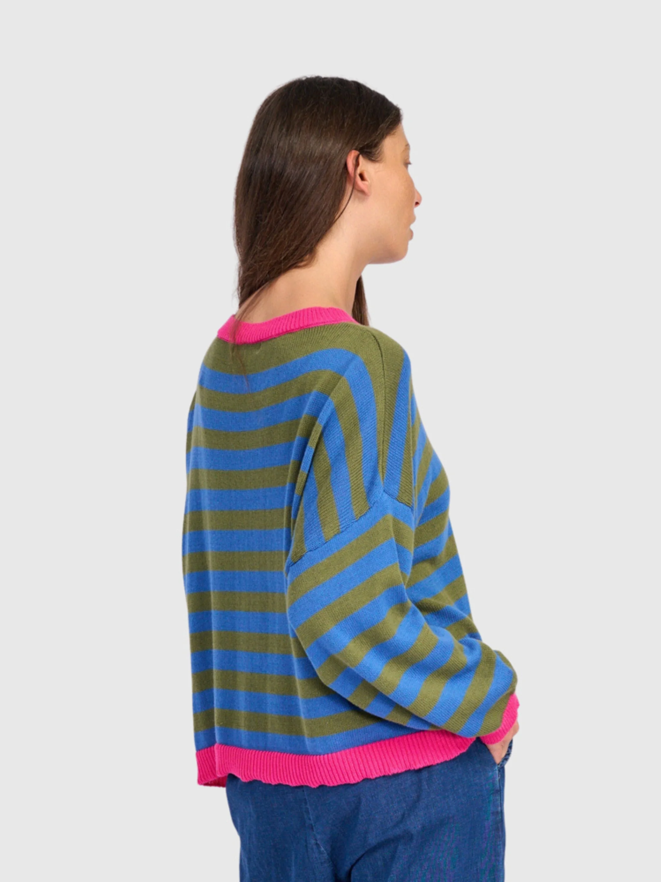 Loose Sweater in Indigo