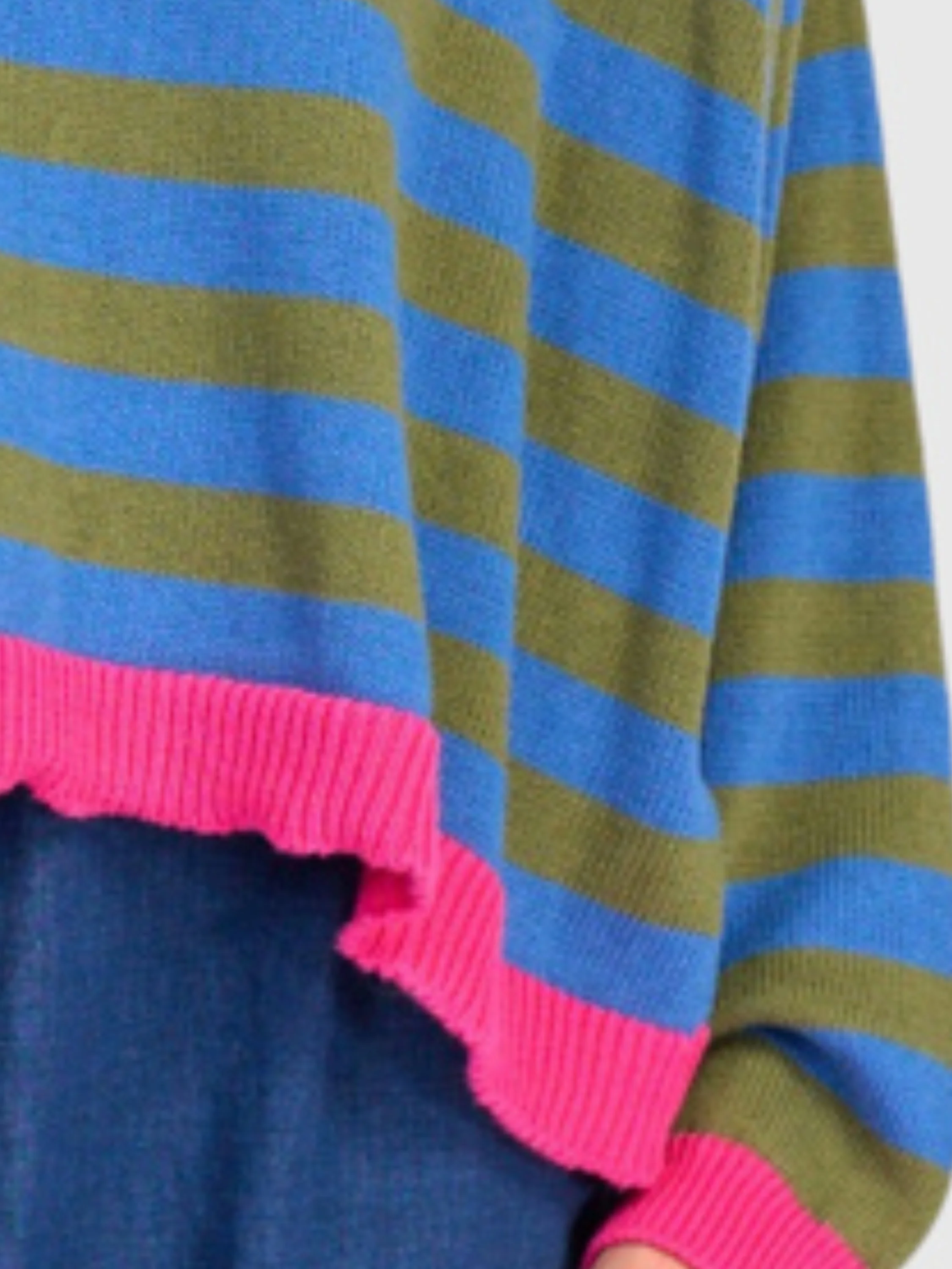 Loose Sweater in Indigo