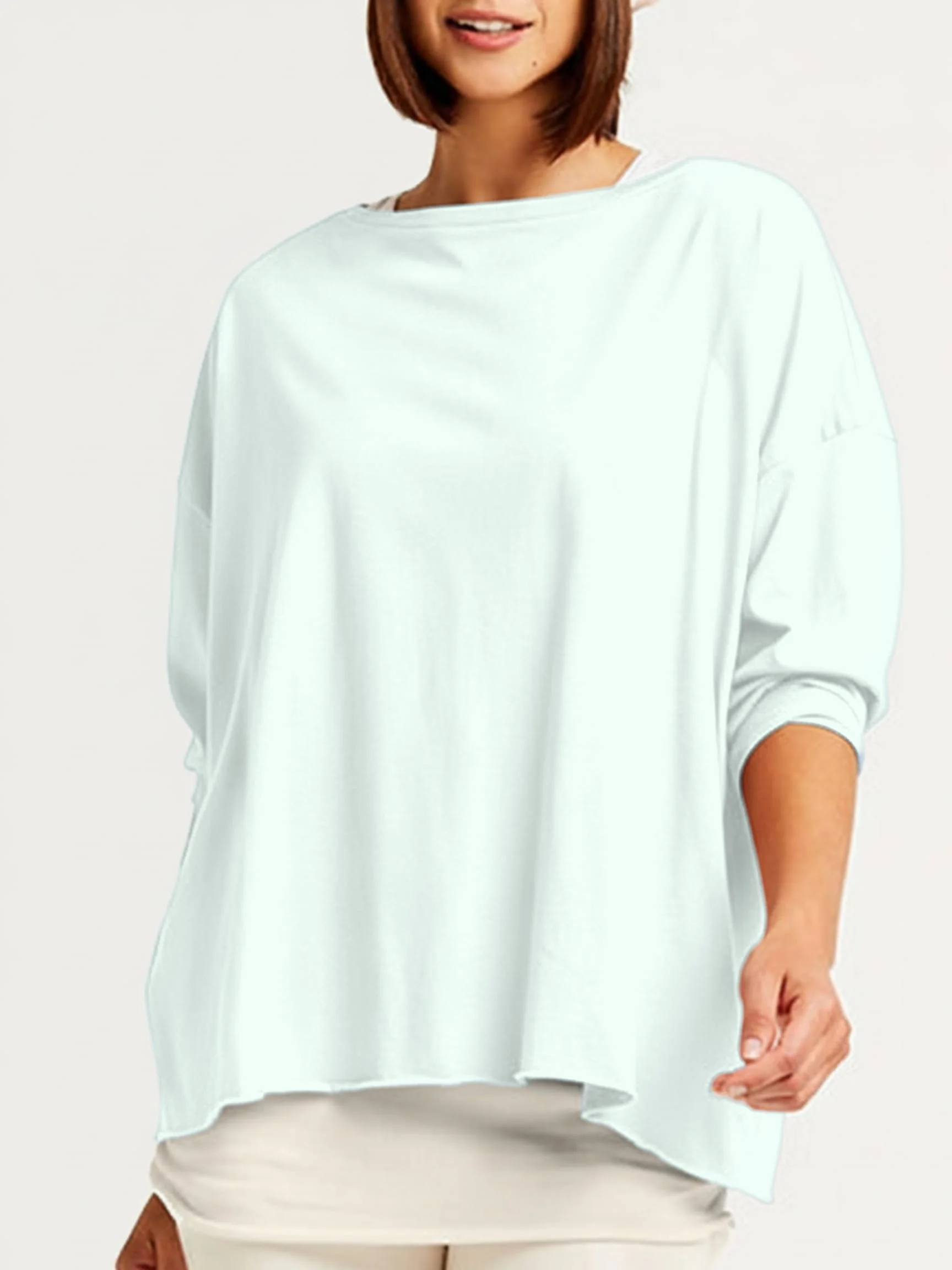 Luxury Boxy T in Mint