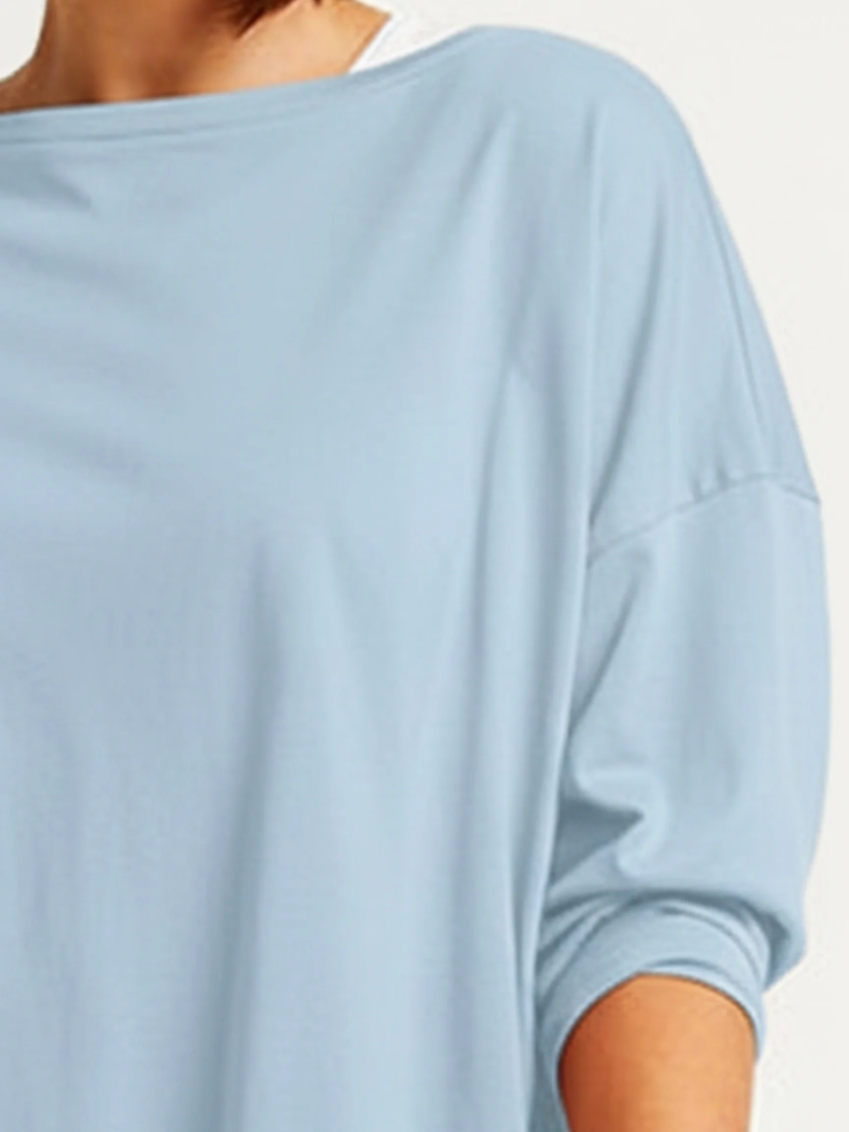 Luxury Boxy T in Cameo