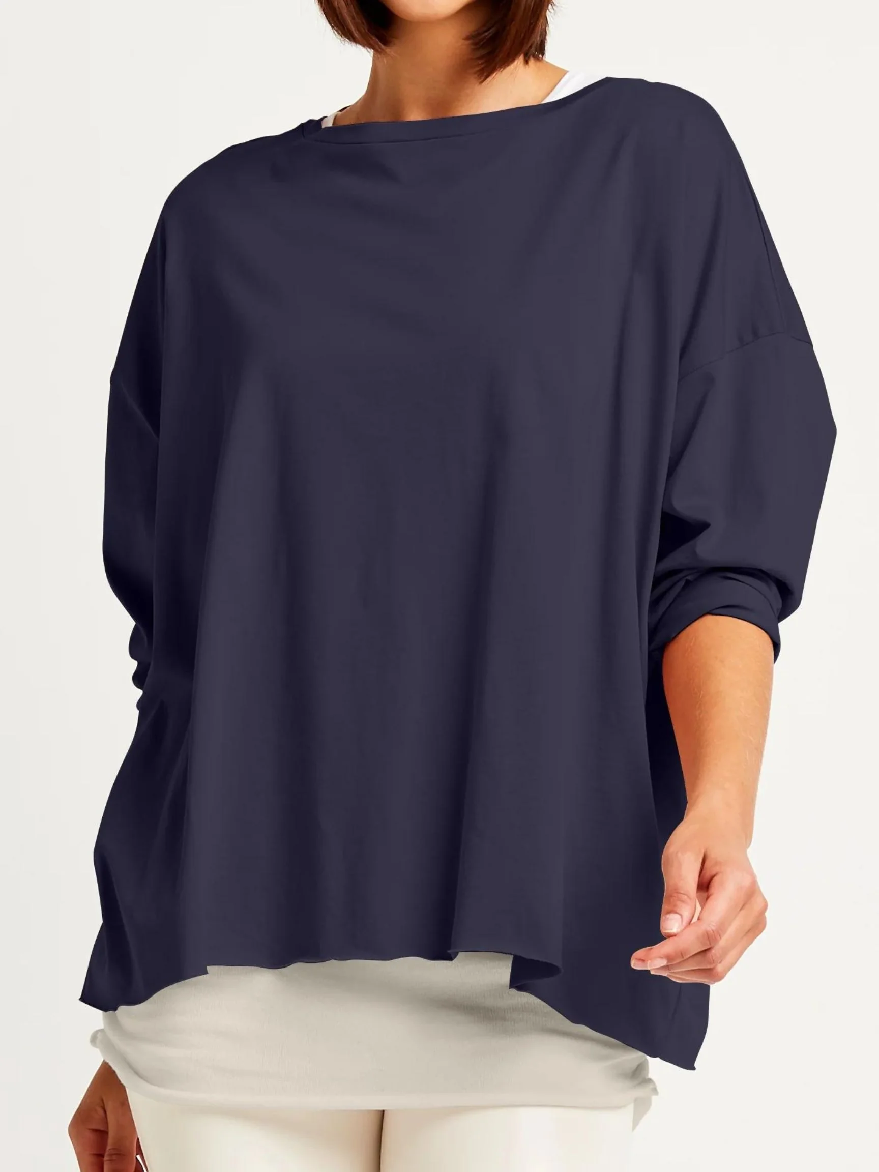 Luxury Boxy T in Midnight