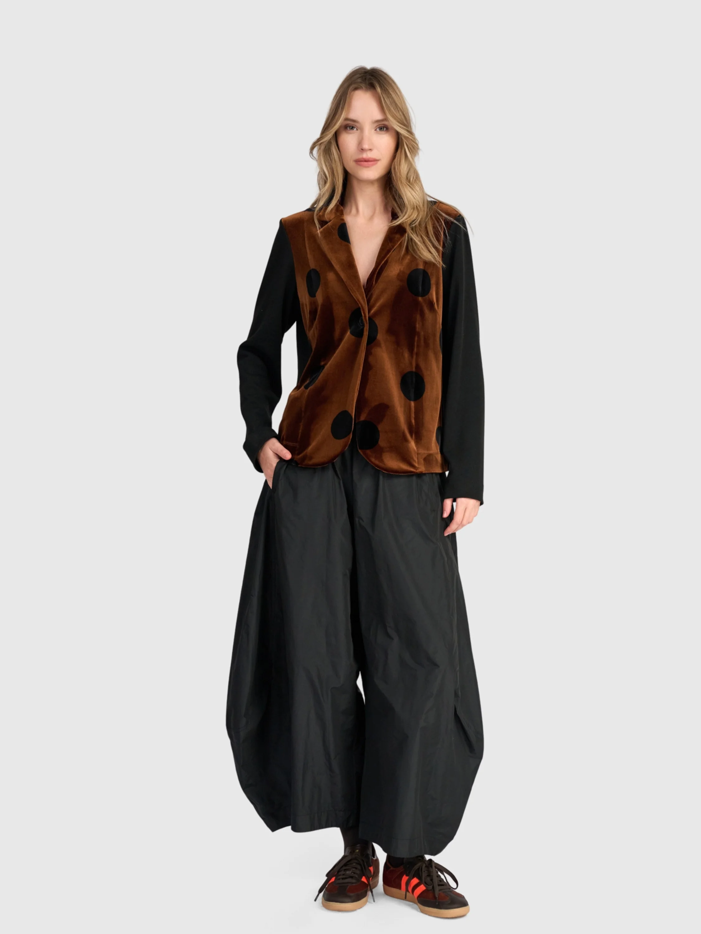 Metro Balloon Pant in Black