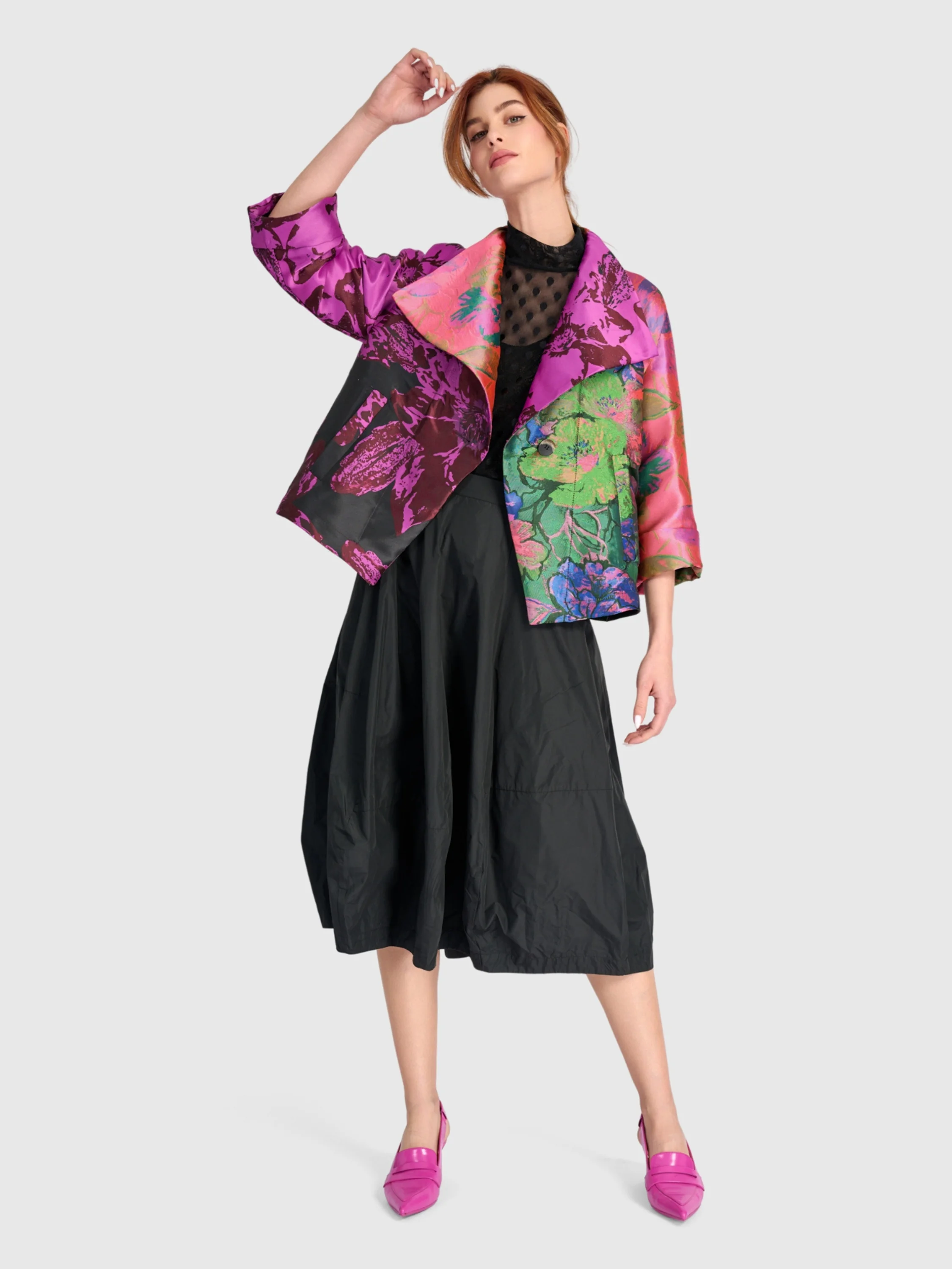Midnight Bloom Jacket in Mix