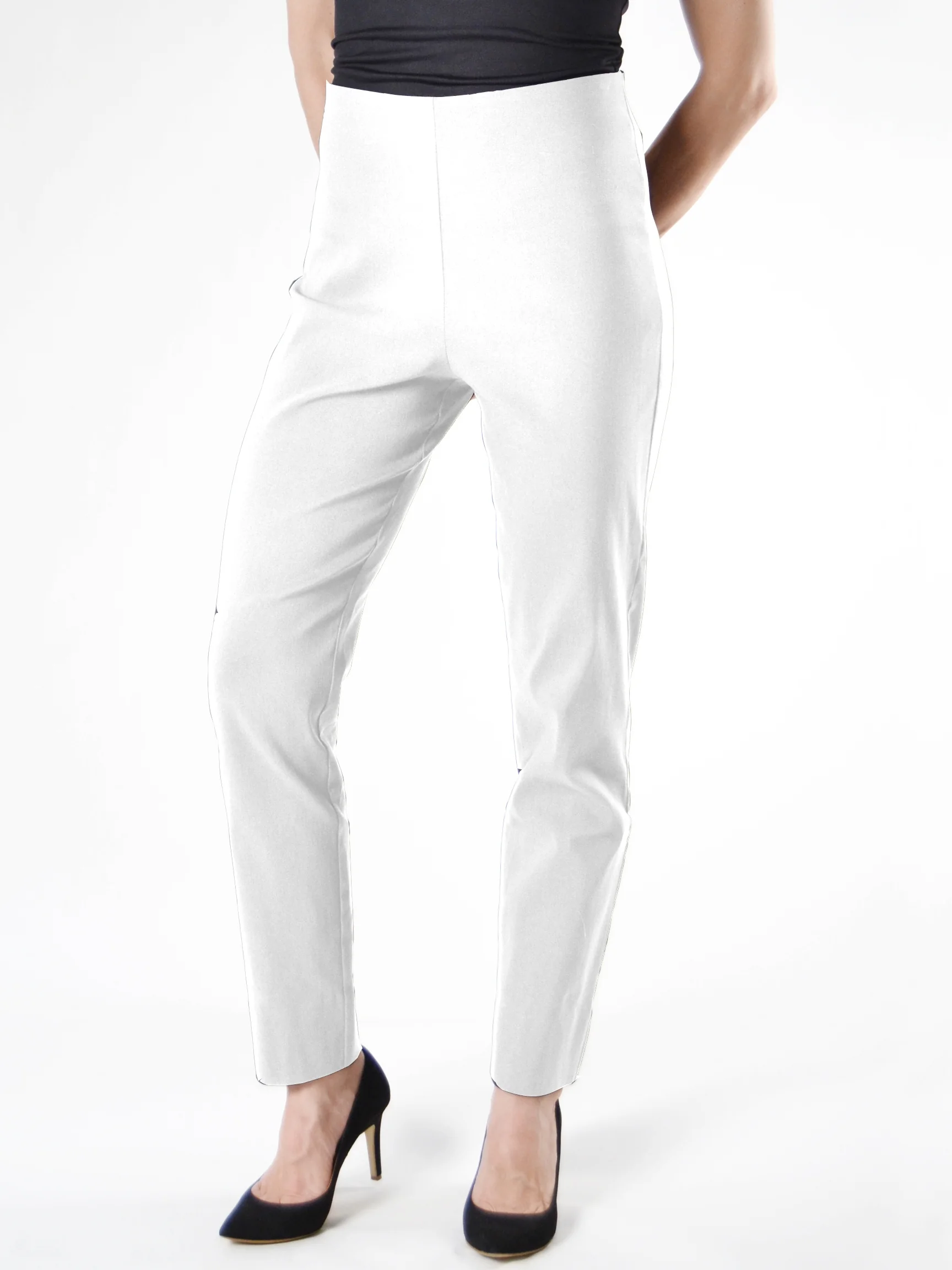 Milo Pant in White