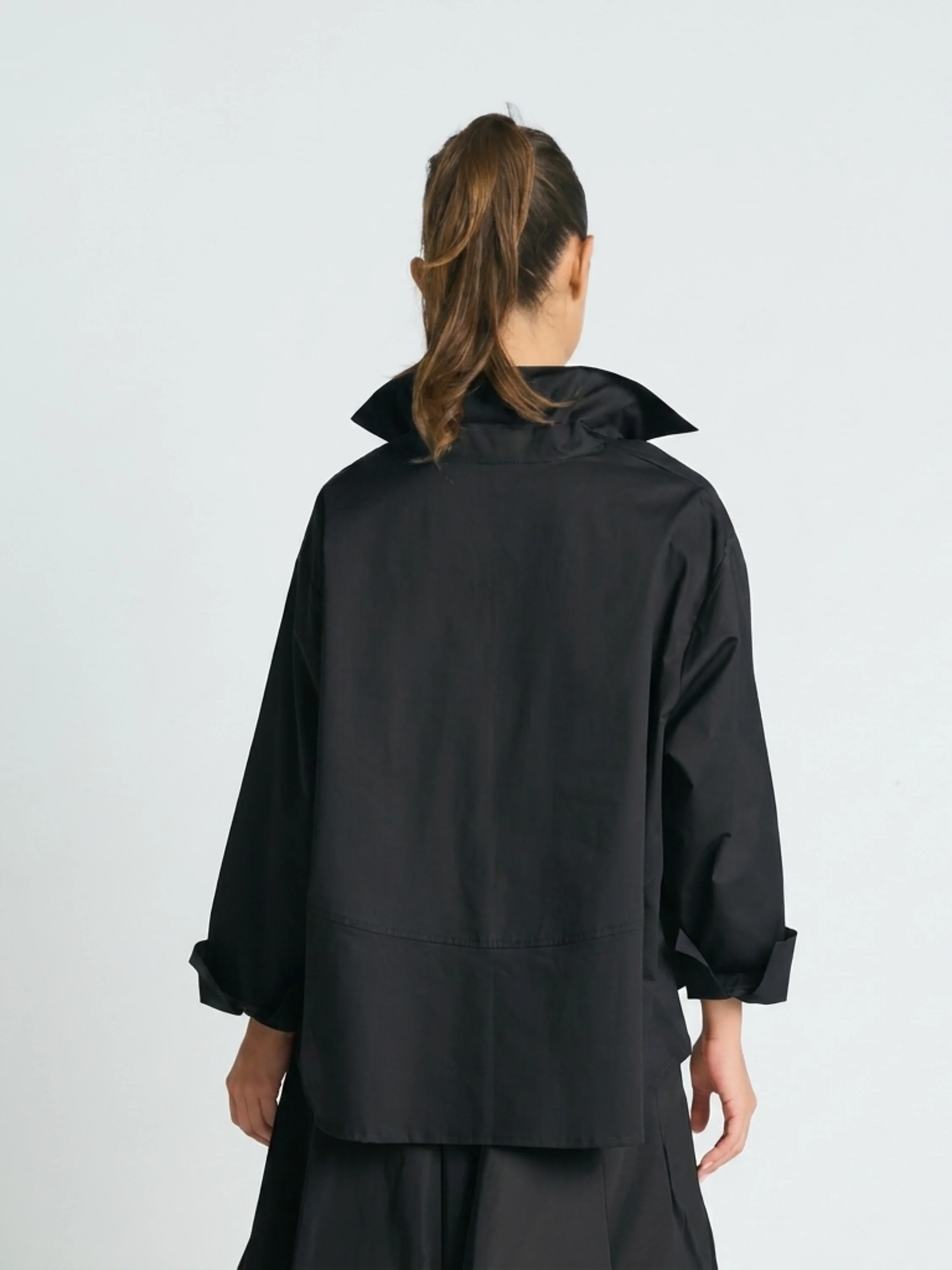 Mini Man Shirt in Black