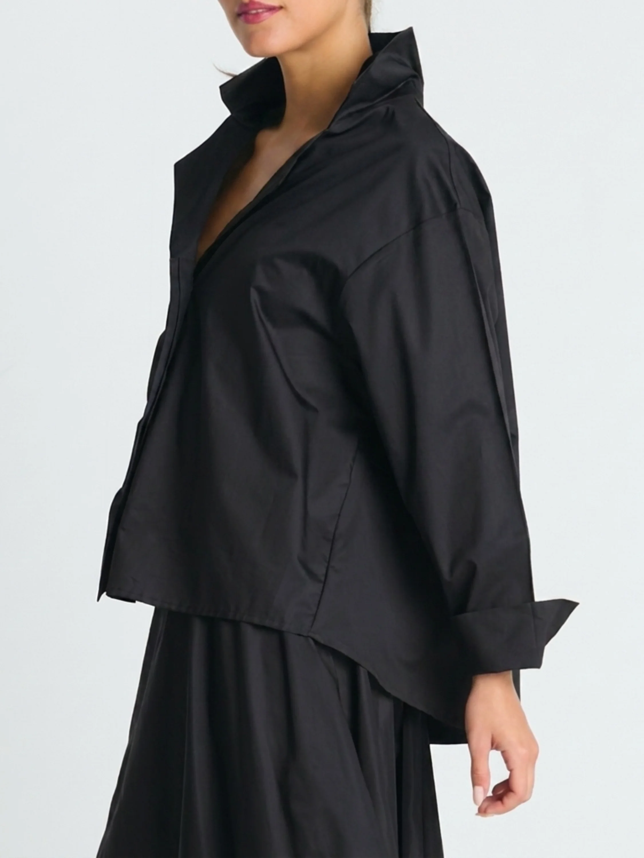 Mini Man Shirt in Black