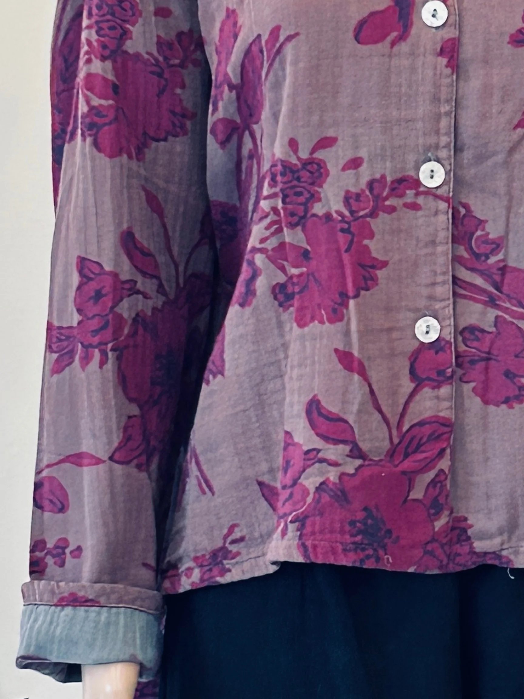 Miriam Shirt in Zinc