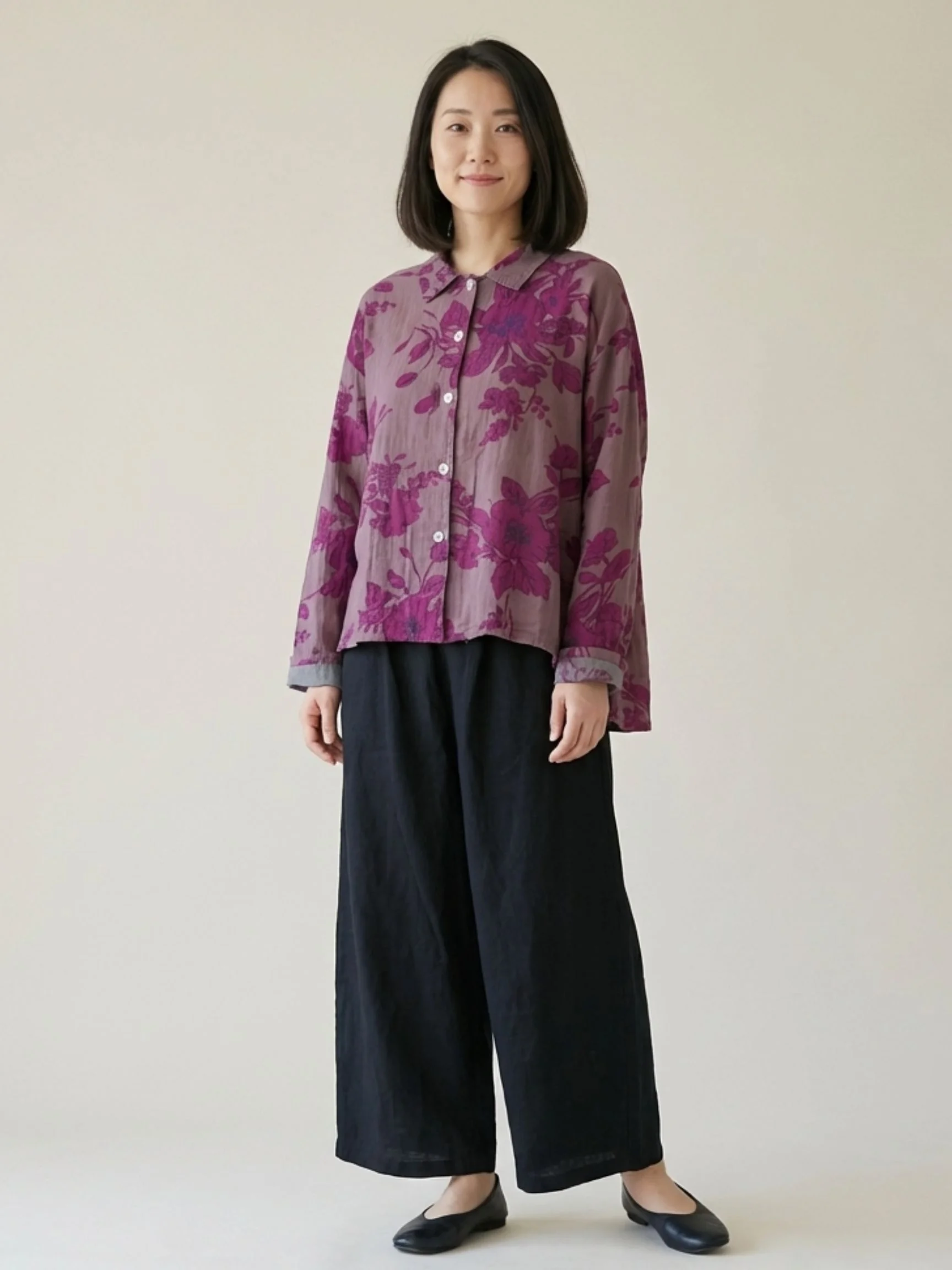 Miriam Shirt in Zinc