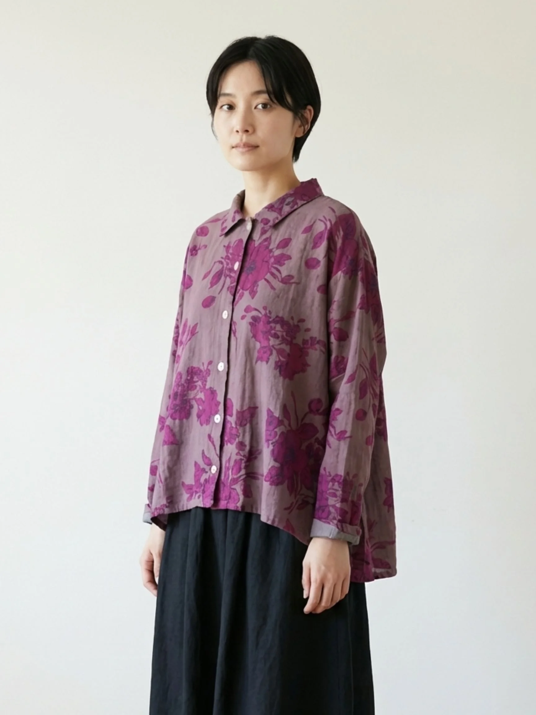 Miriam Shirt in Zinc