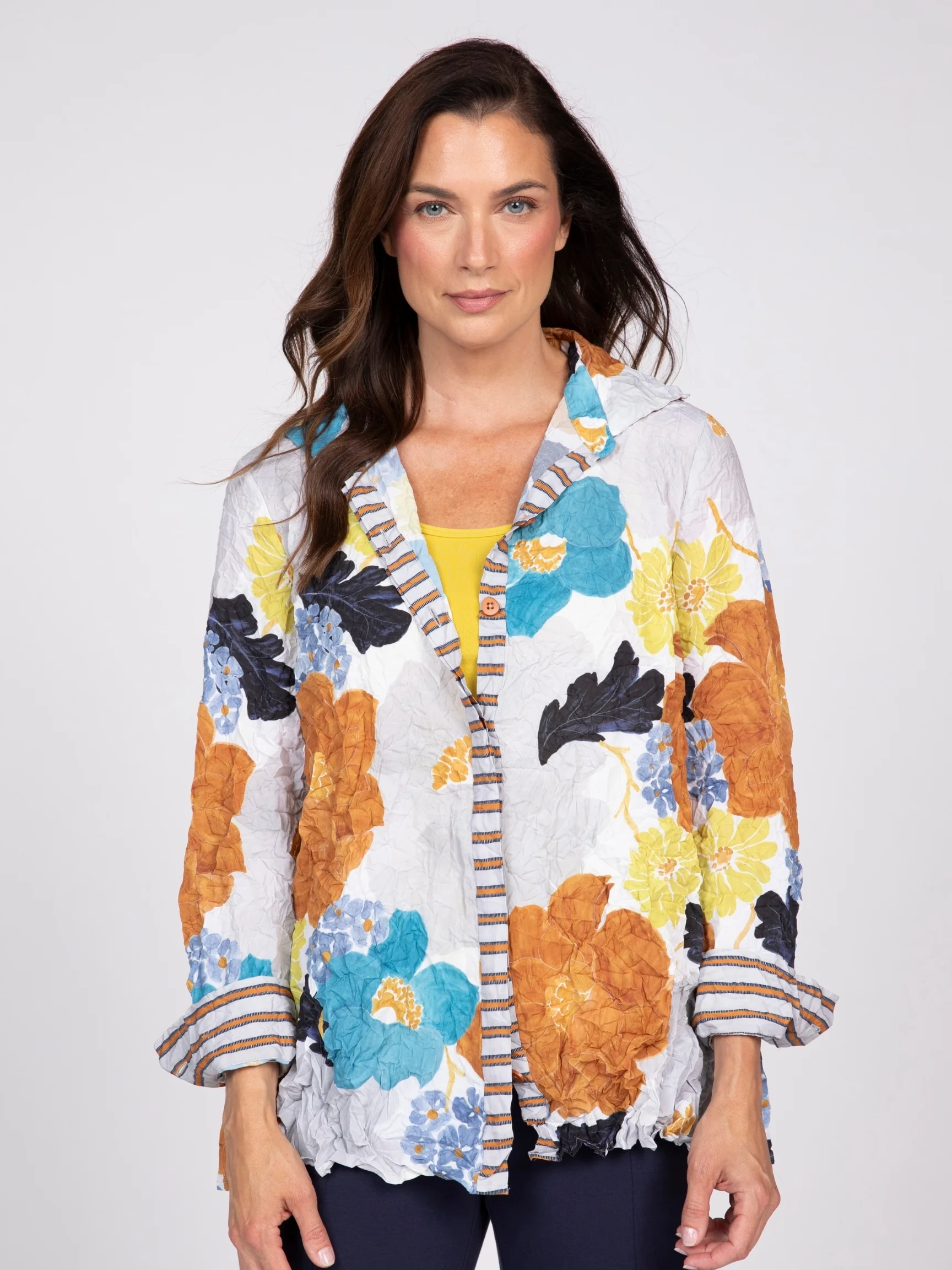 Mixed Shirt in Cinnamon