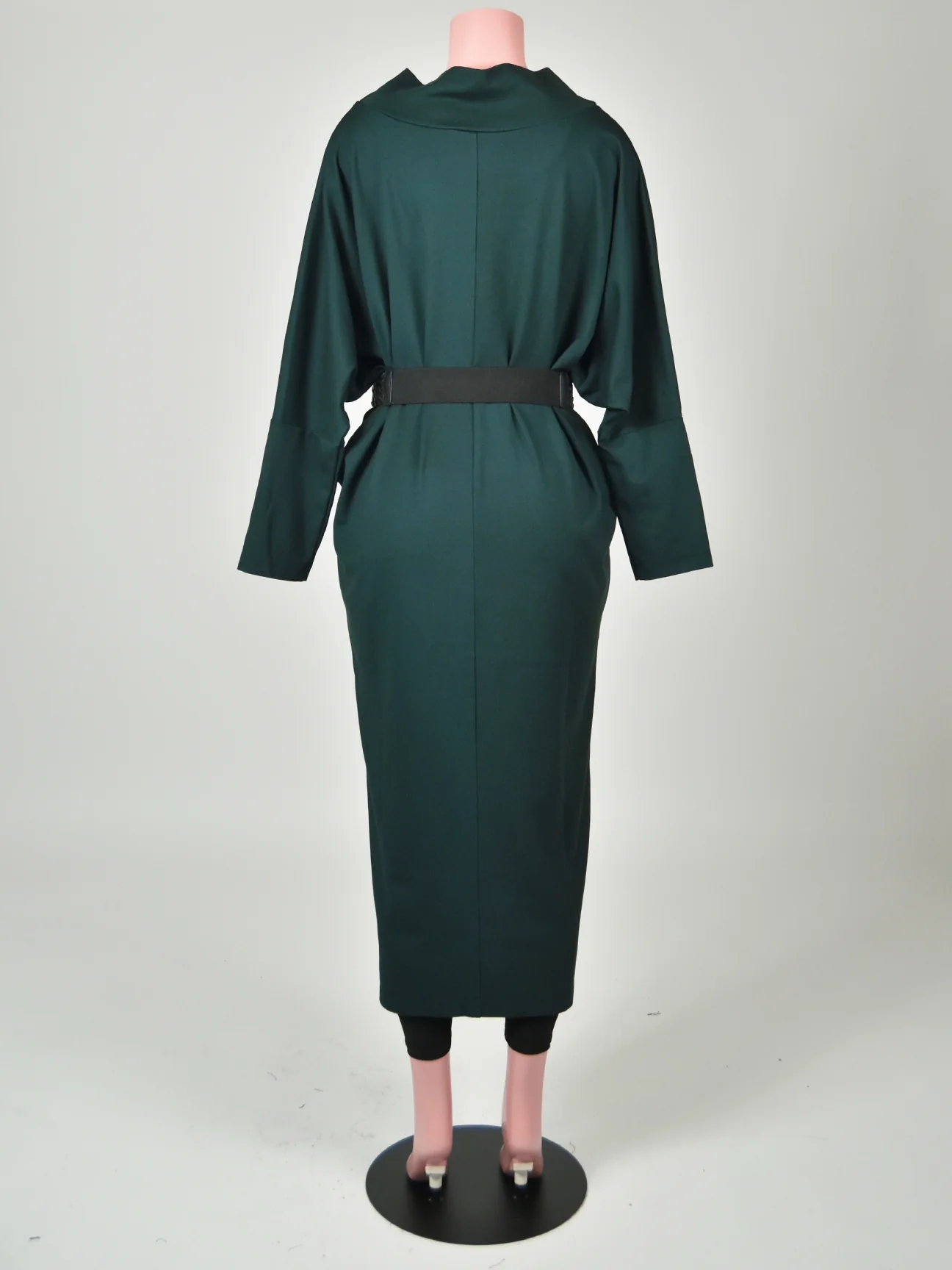 Modal Ponti Ilse Dress in Juniper
