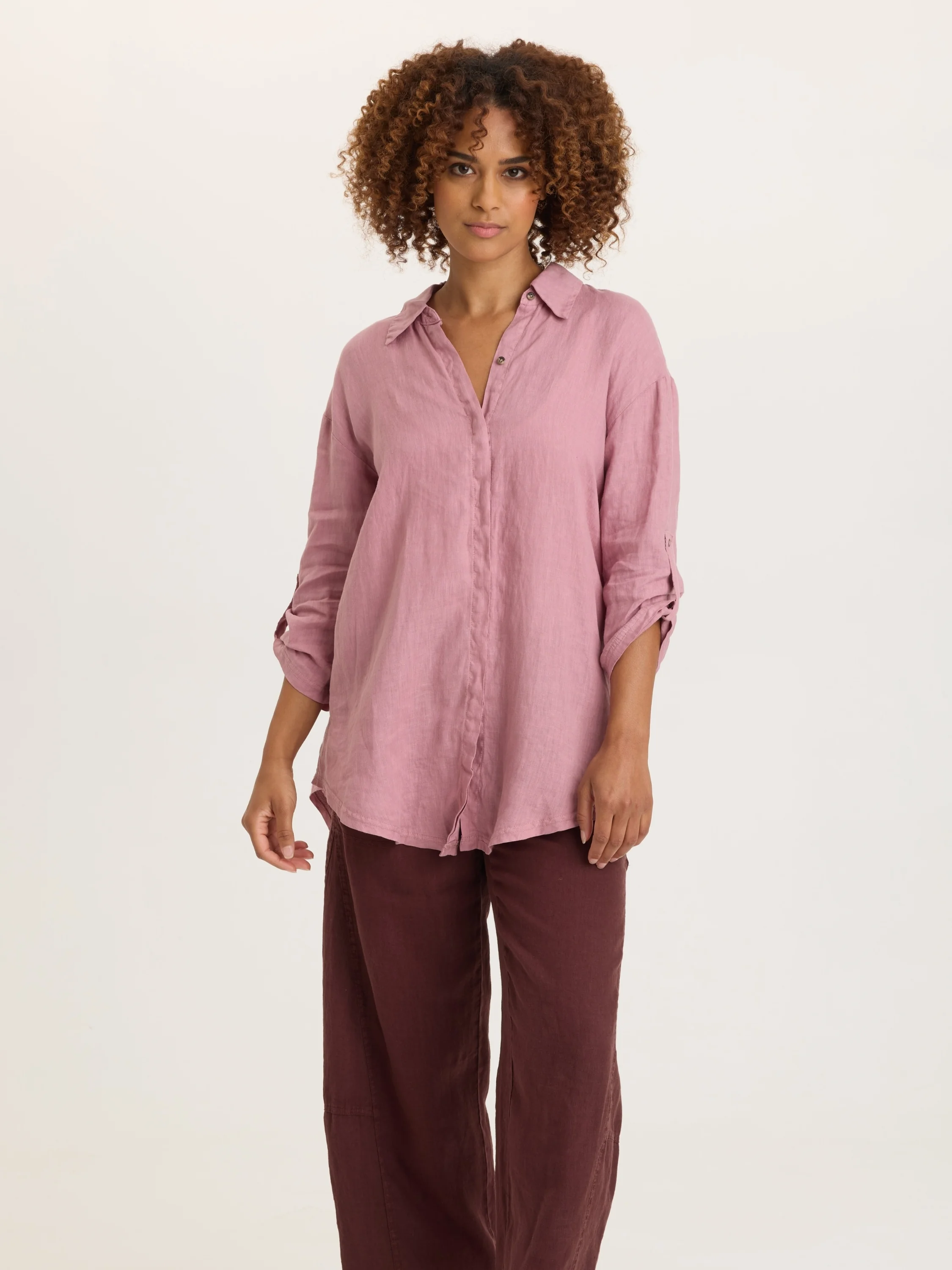 Moira button up Top in Svelte