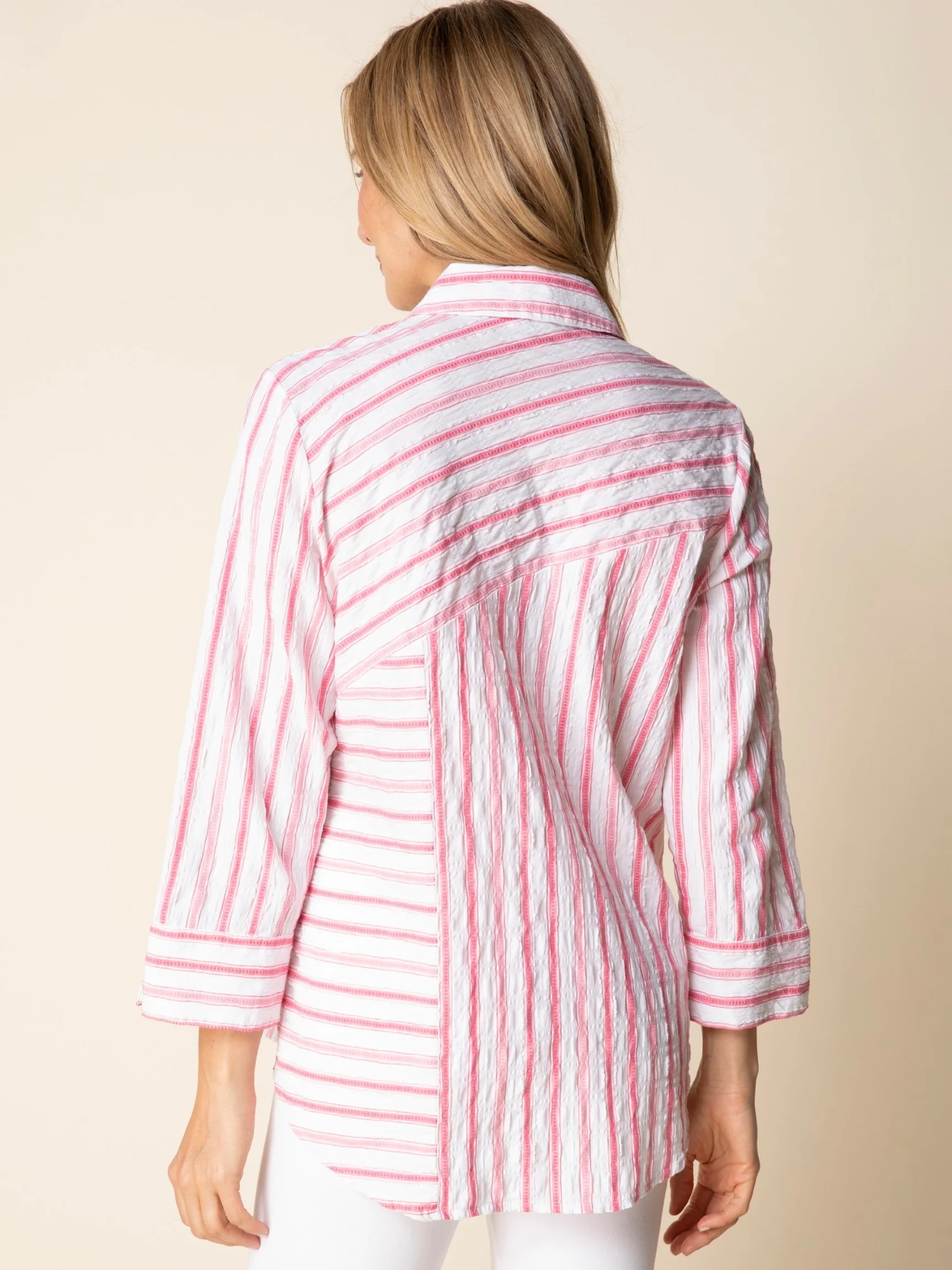 Montauk Shirt in Coral