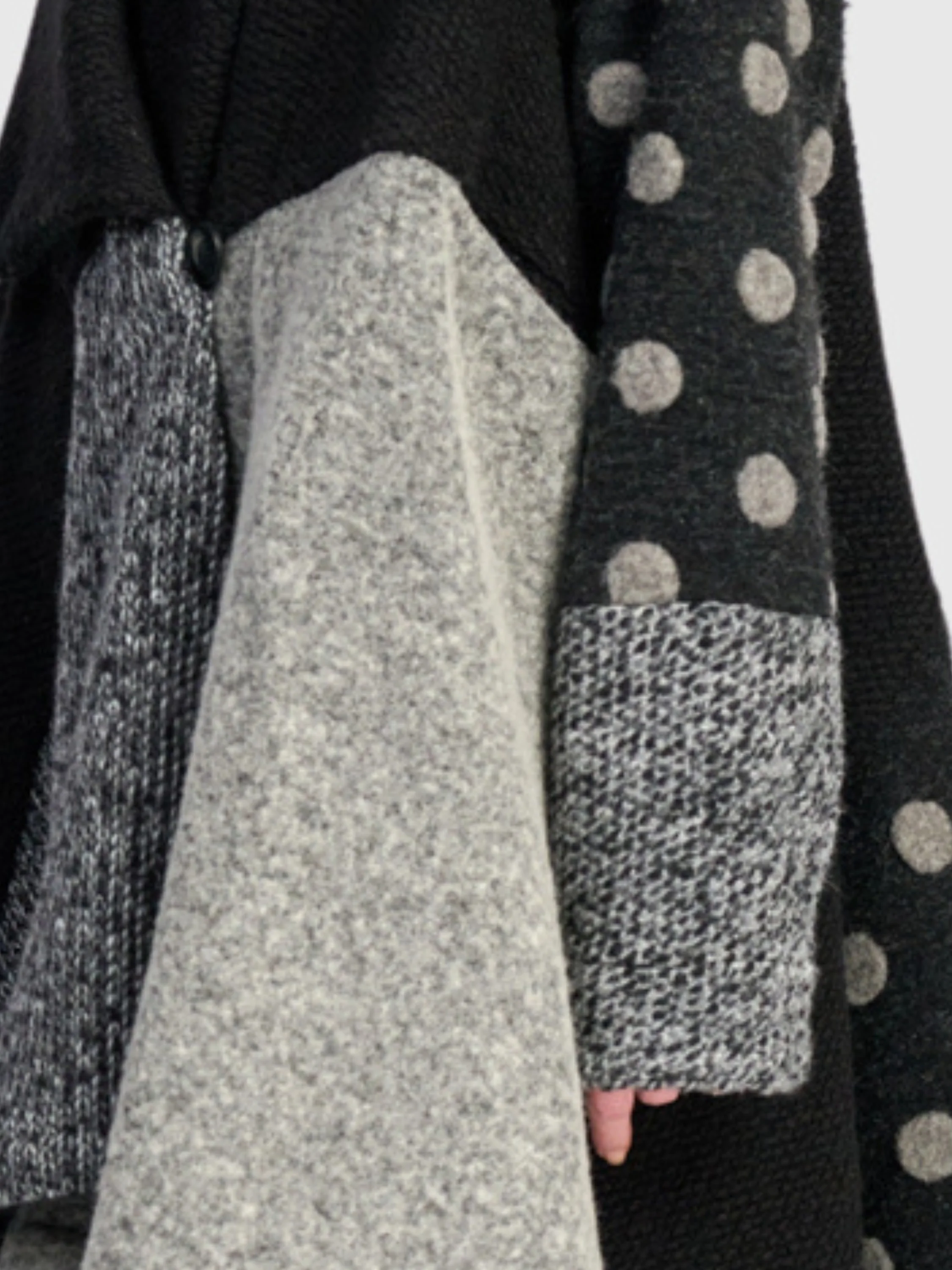 Mosaic Coat in Storm