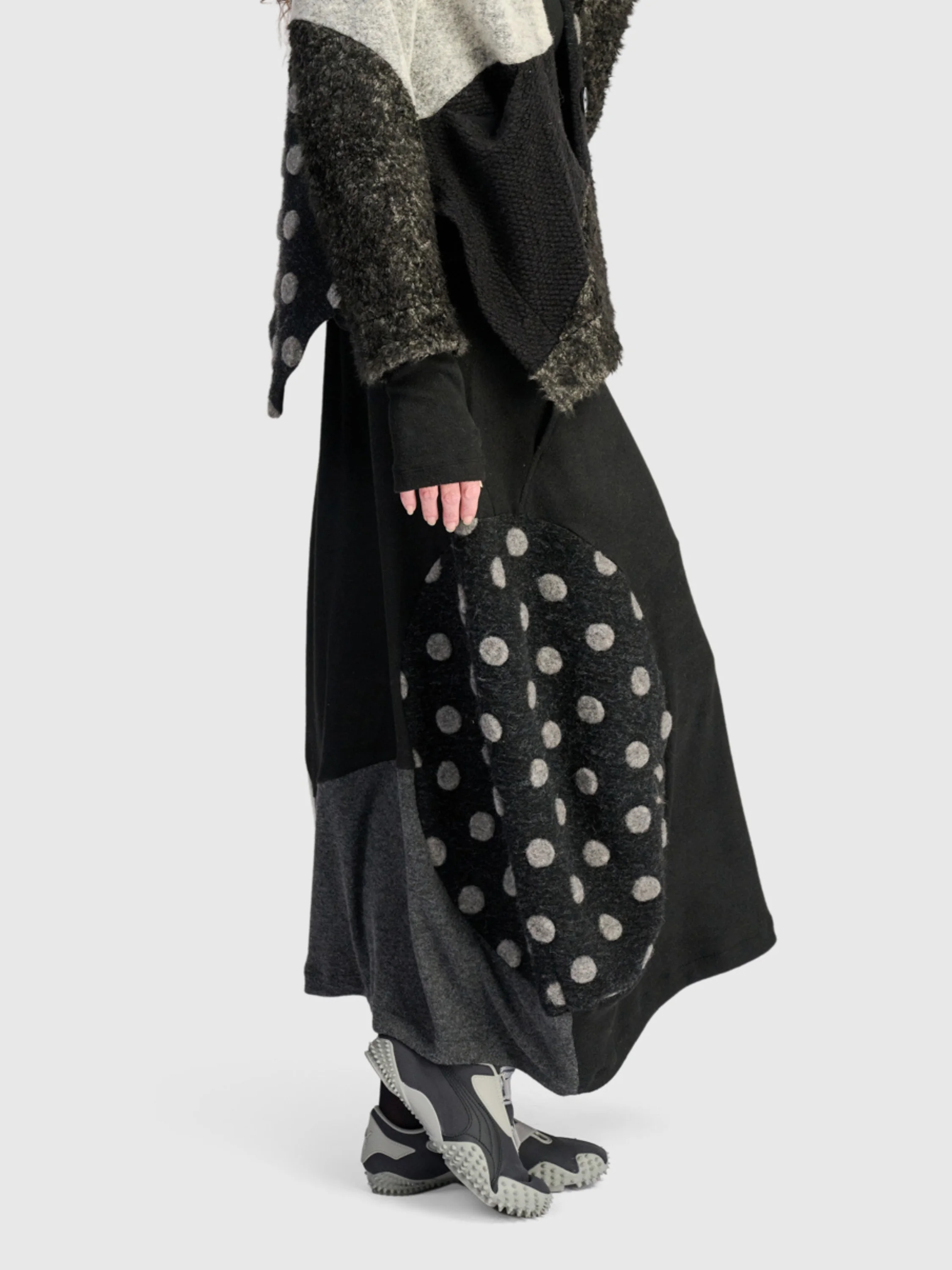 Mosaic Skirt in Storm
