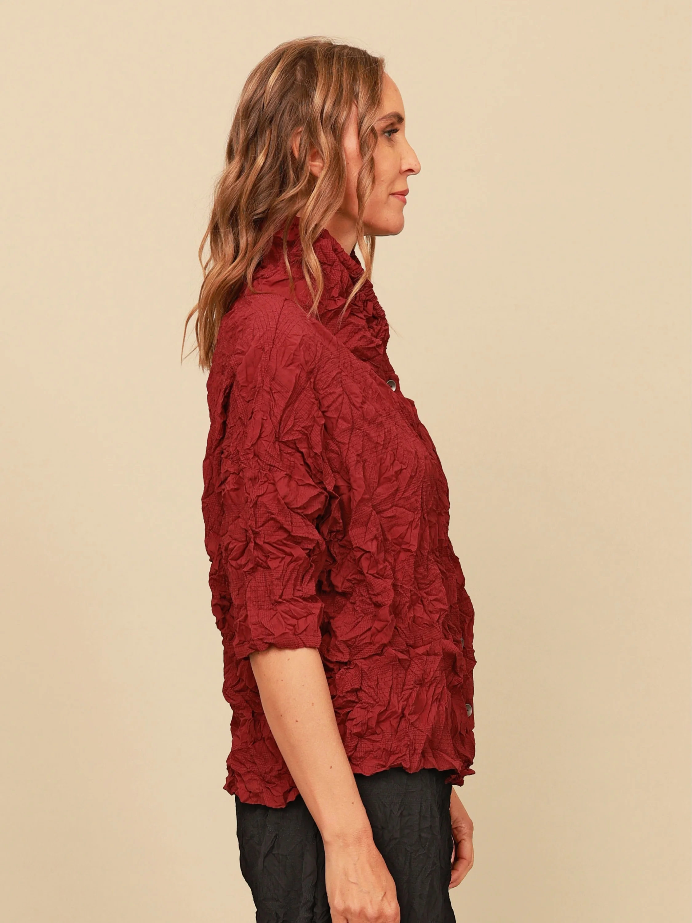 Nariah Shirt in Rhubarb