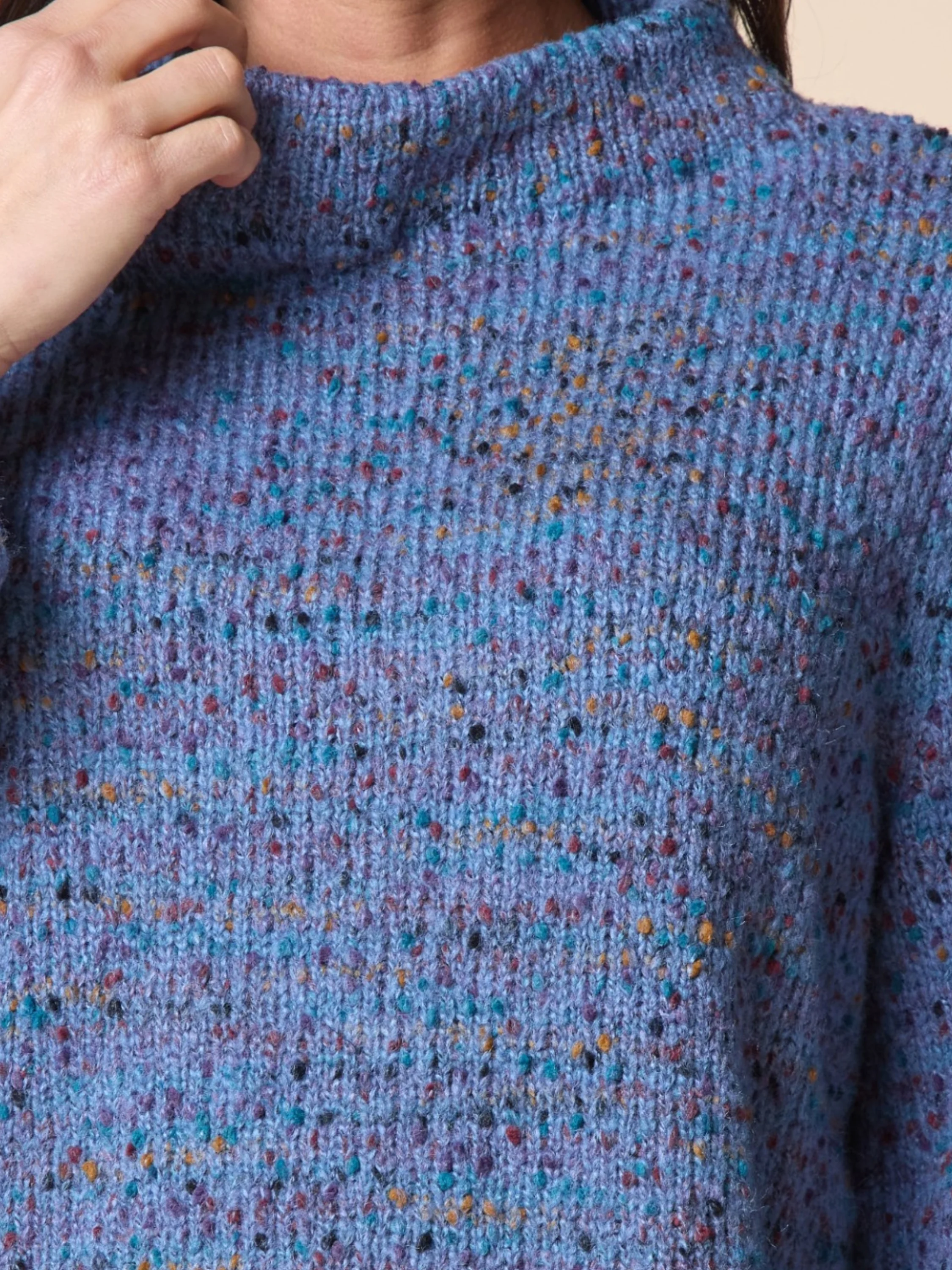 Neck Pullover in Harbor