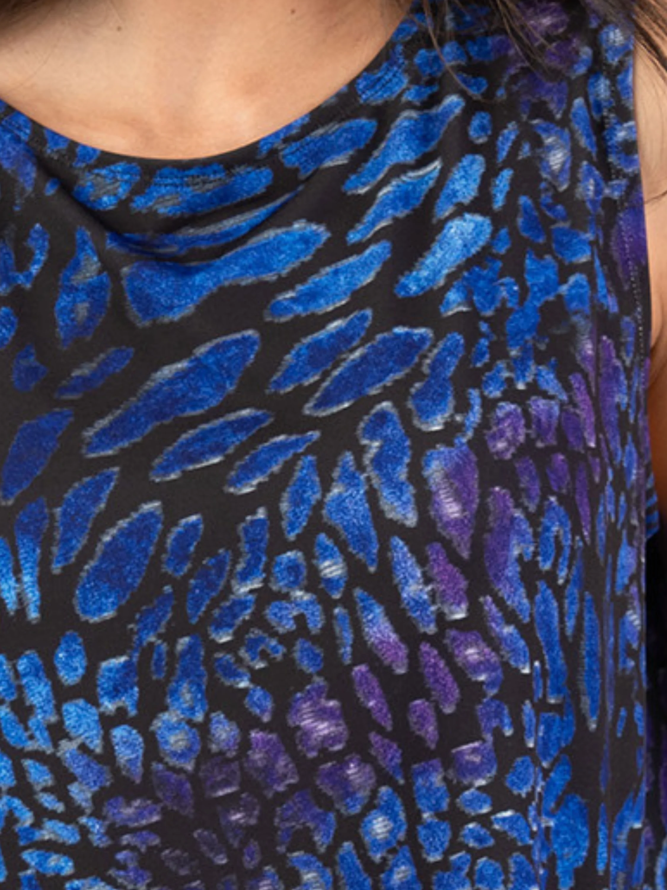Nu Flared Shell Print in Wingfall