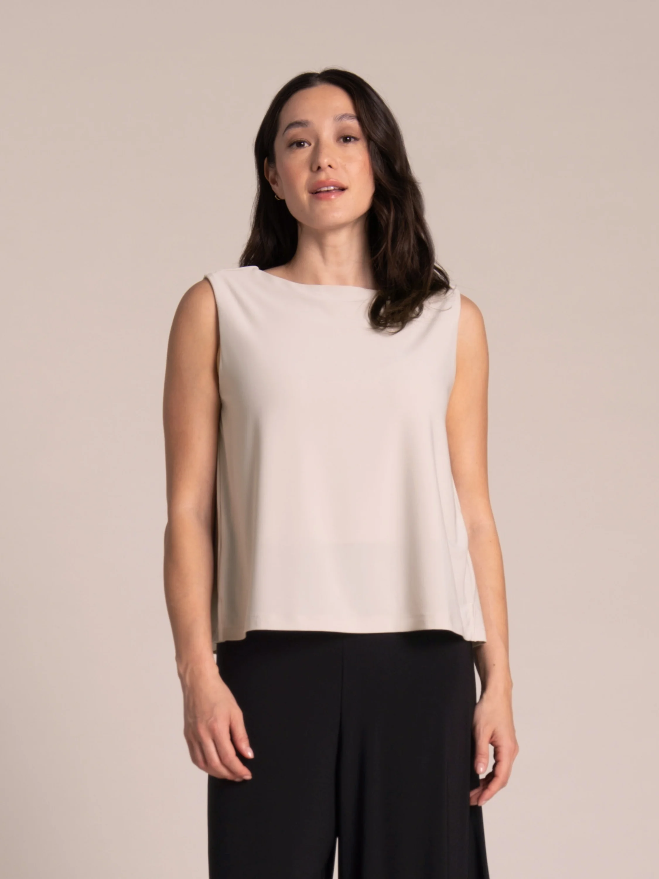 Nu Flared Shell in Cashew