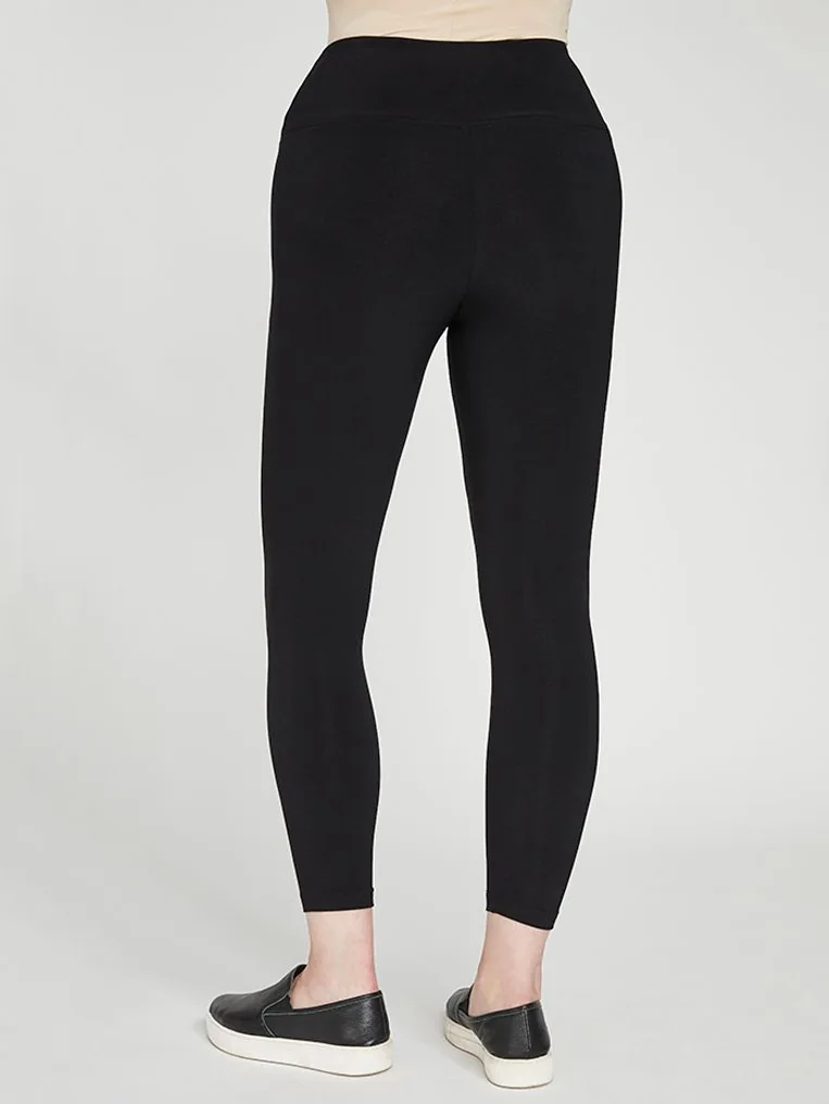 Nu Yoke Legging in Black