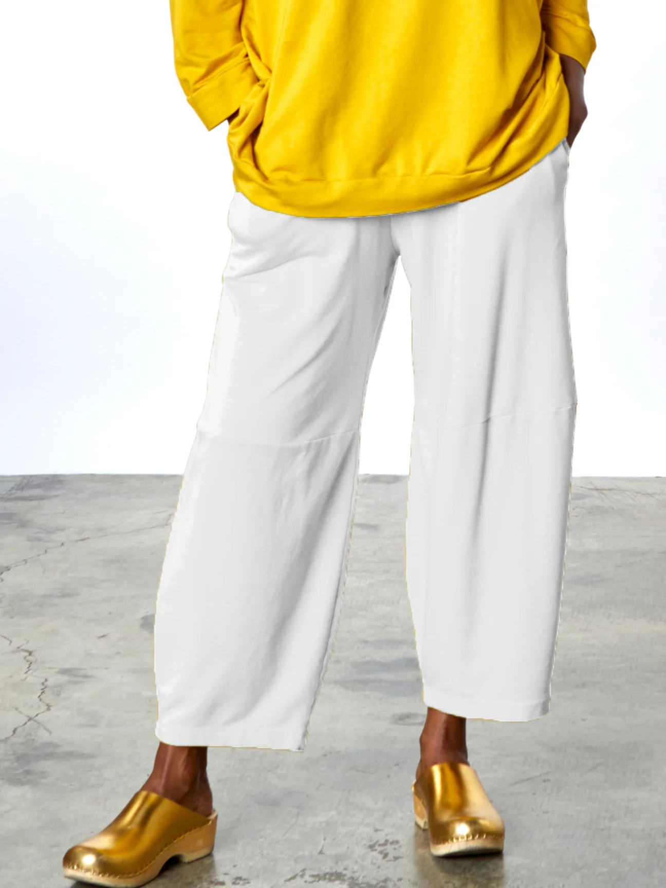Olivier Pant in White