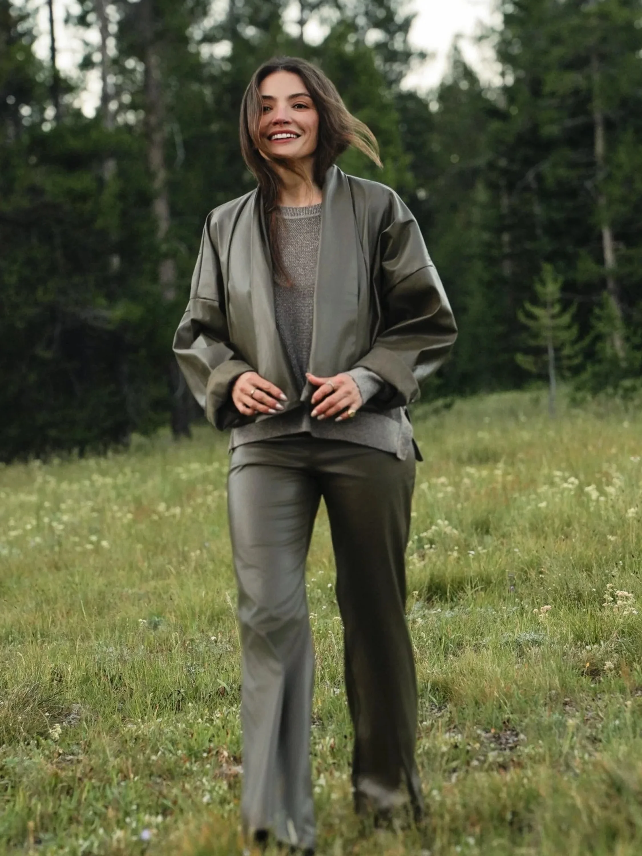 Origami Jacket in Turtle