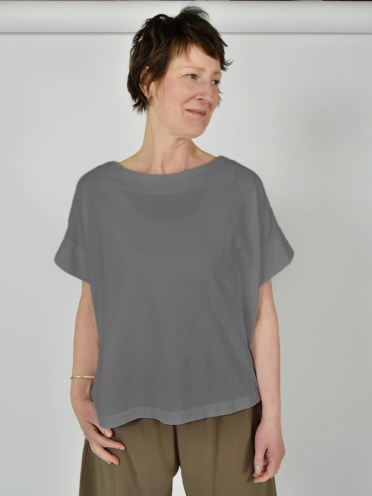 Orla Shirt in Nebbia