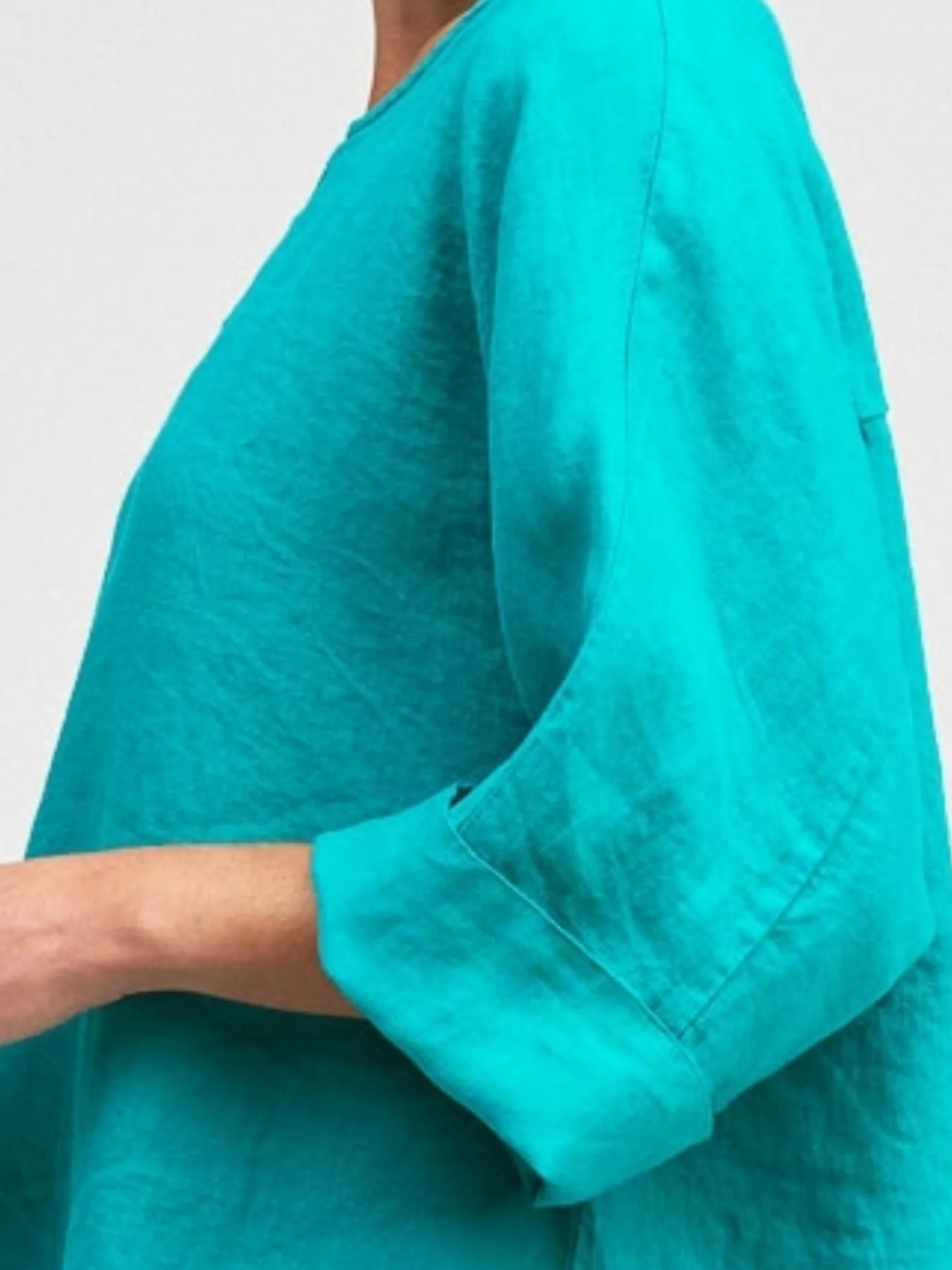 Osize Pullover in Atlantis