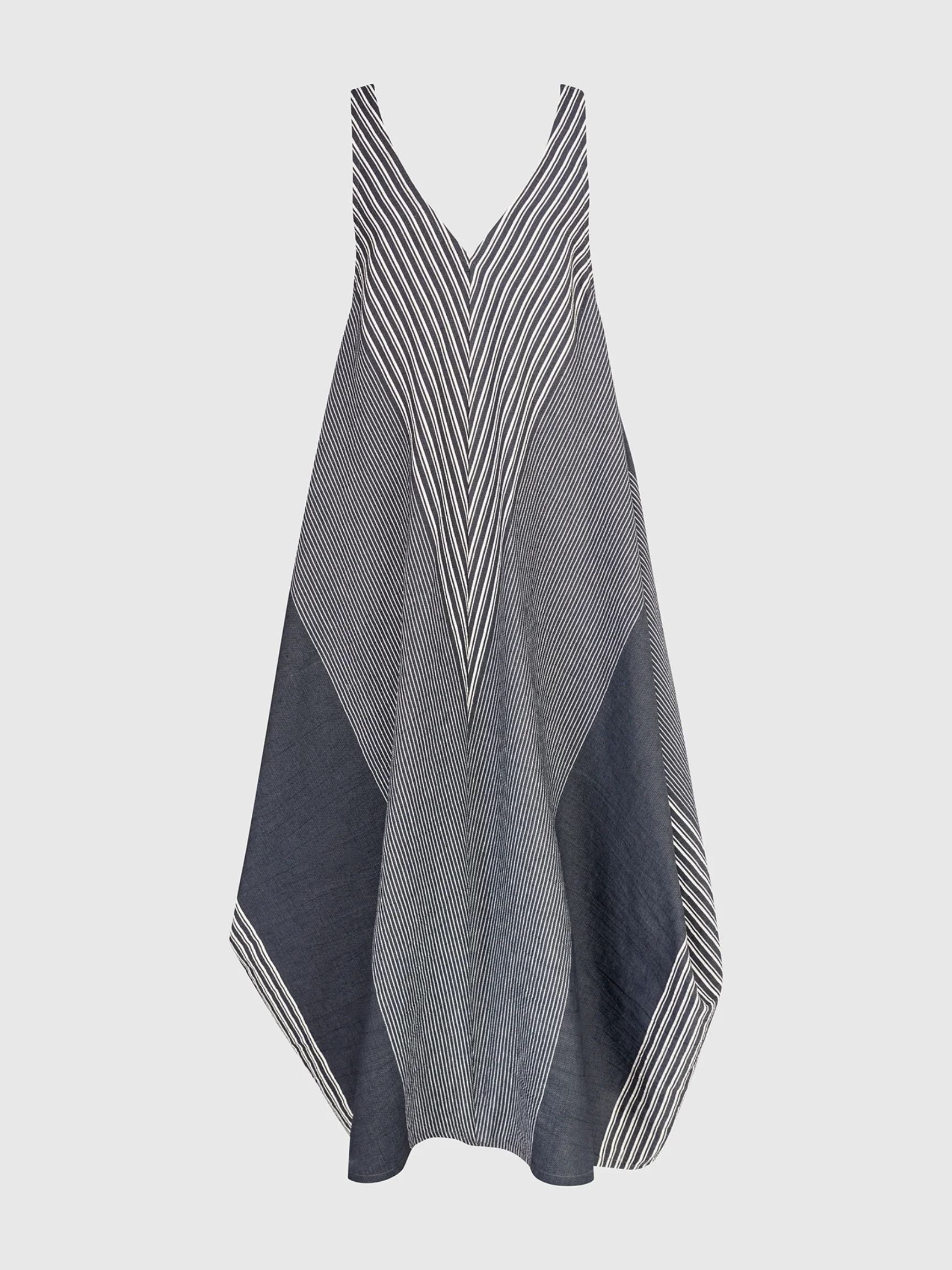 Panel Dress in Darkbar
