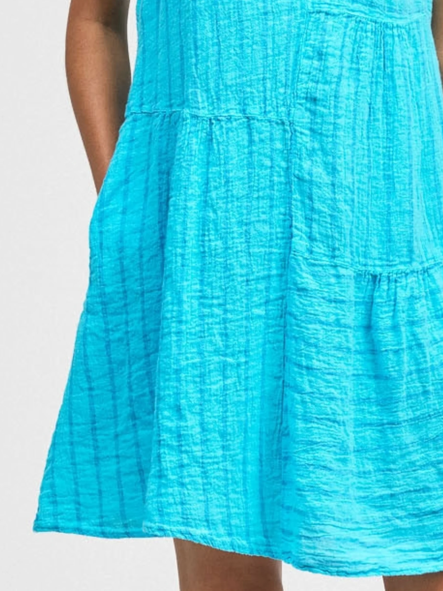 Patch Dress in Atoll