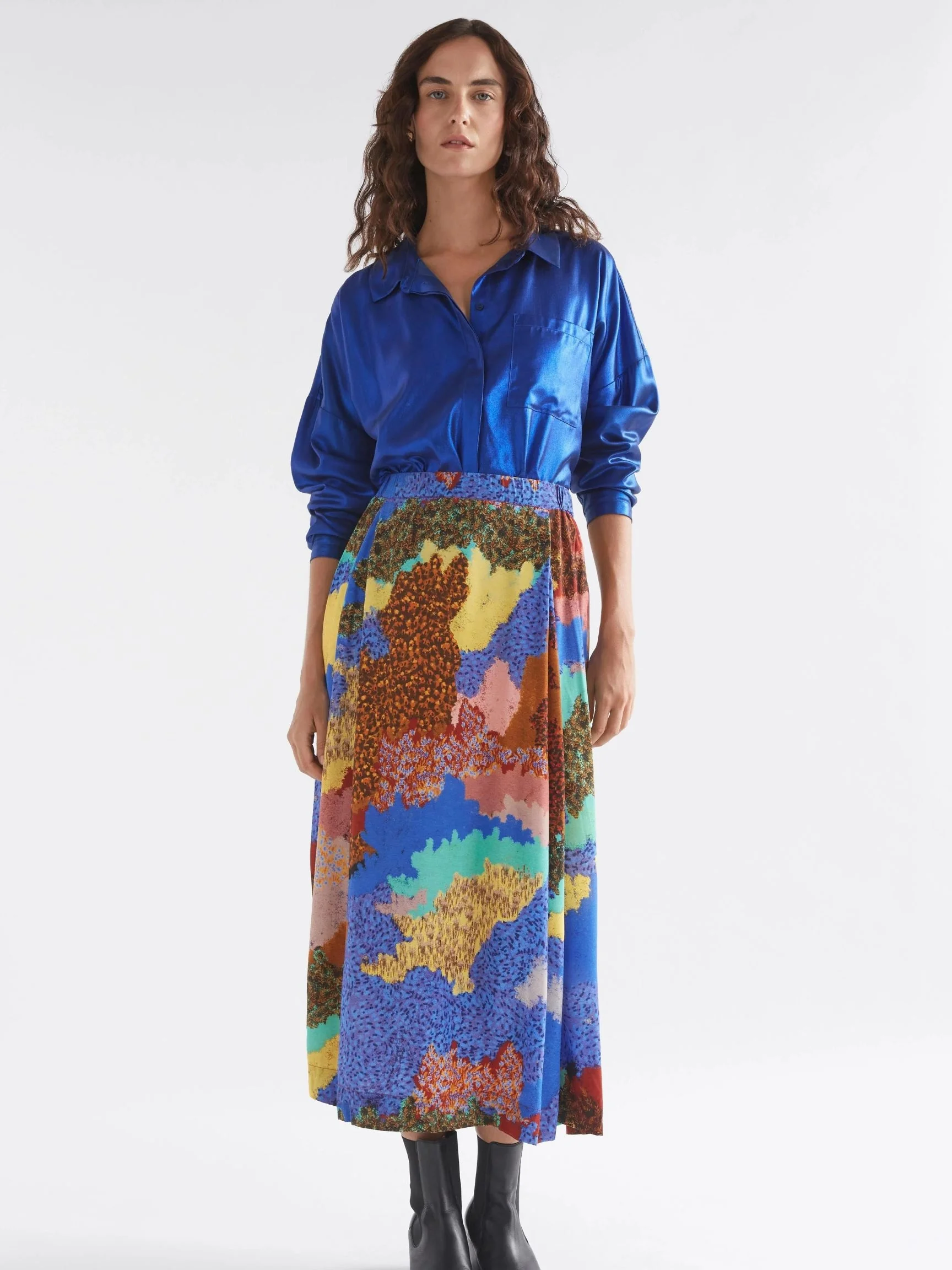 Pej Skirt in Tarot Print