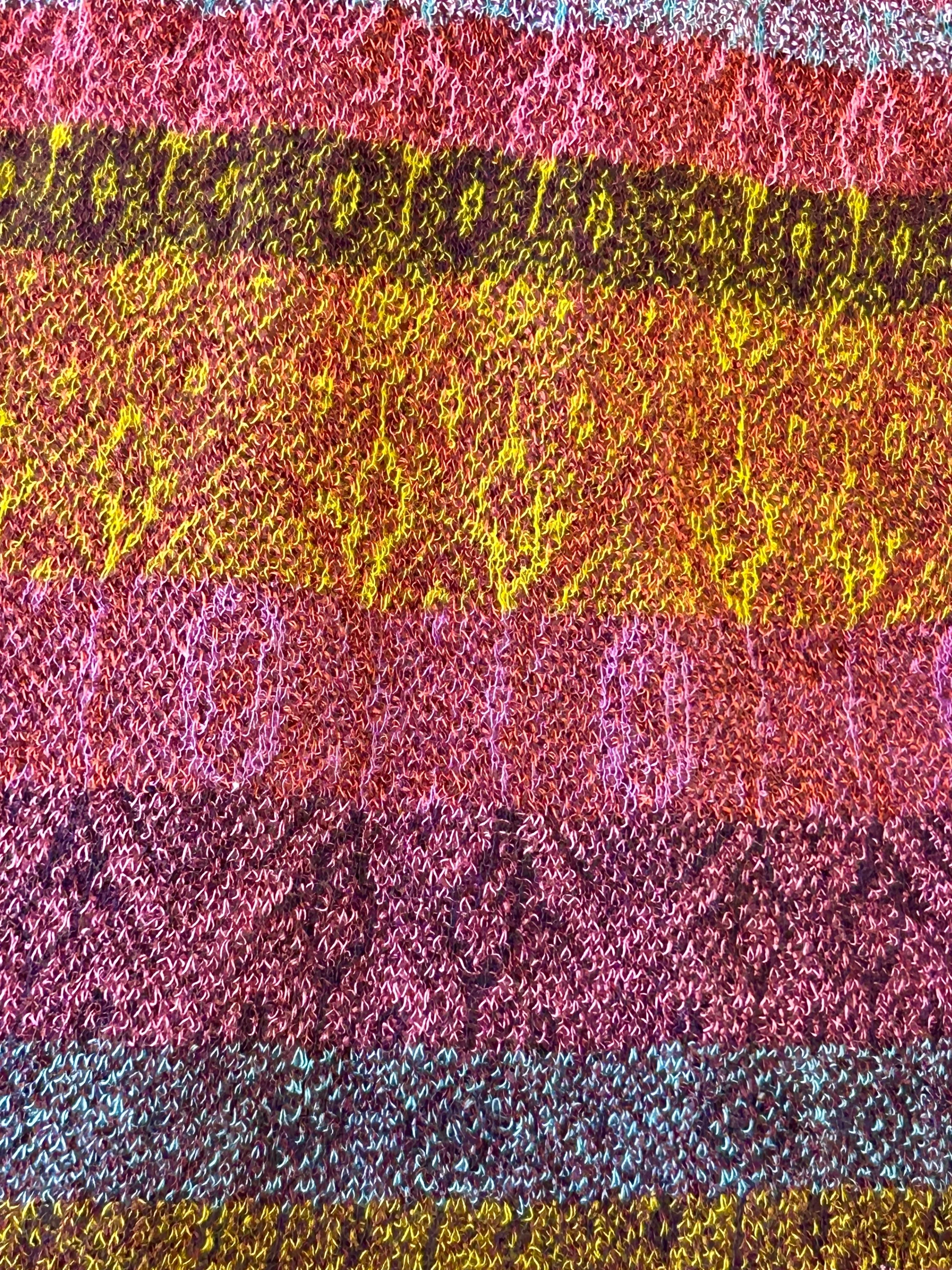 Pink Mosaic Scarf in Pink