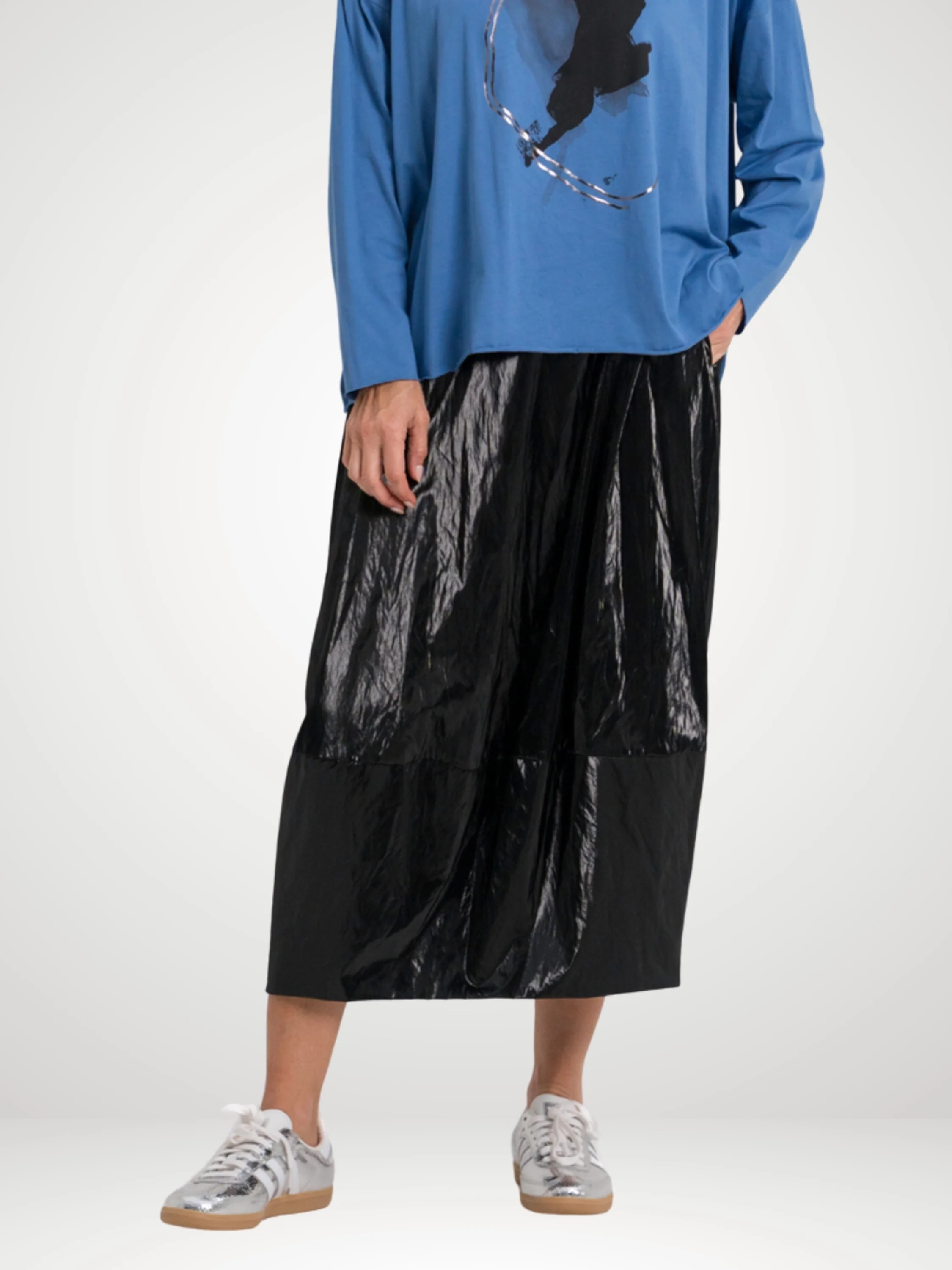 Puff Skirt in Black