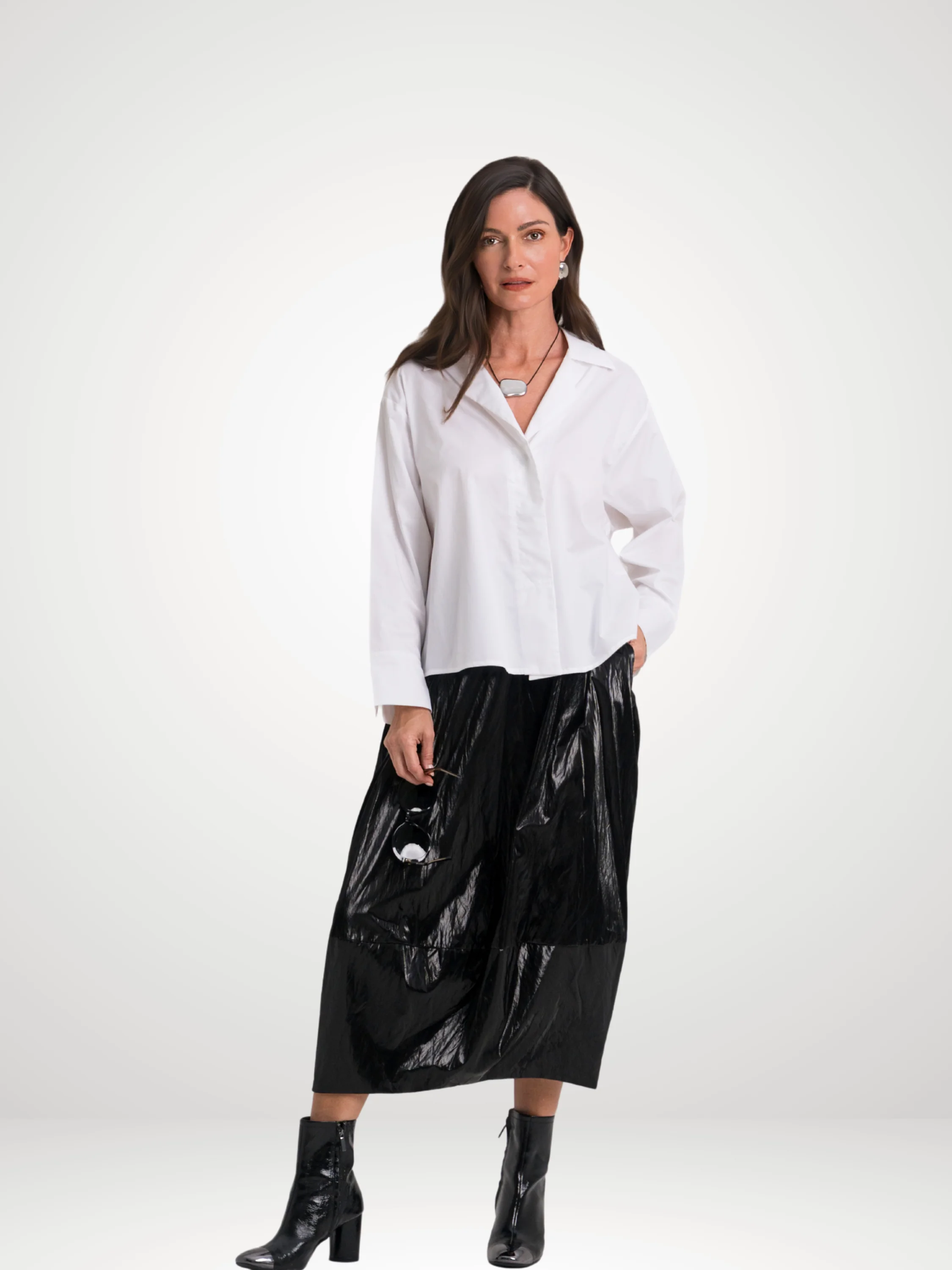 Puff Skirt in Black