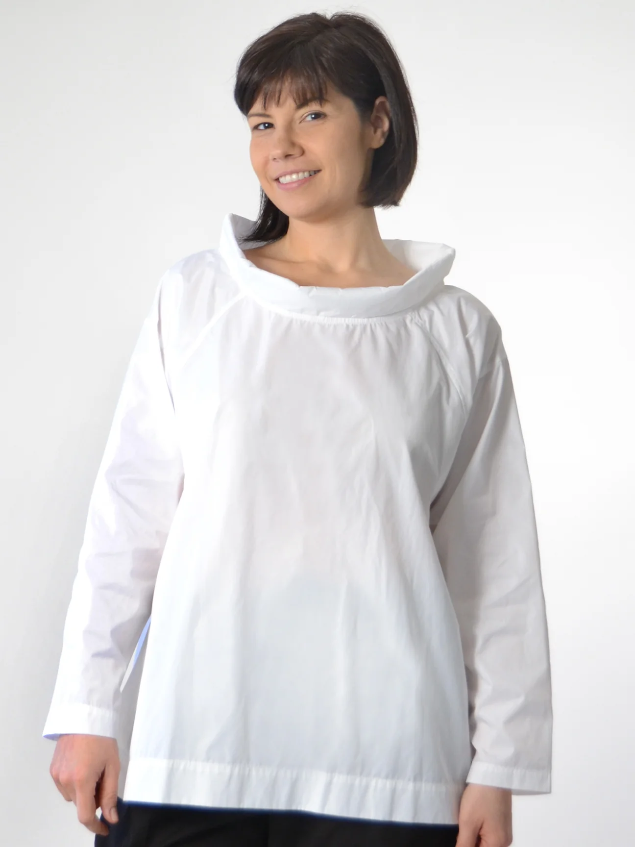 Raglan Top in white