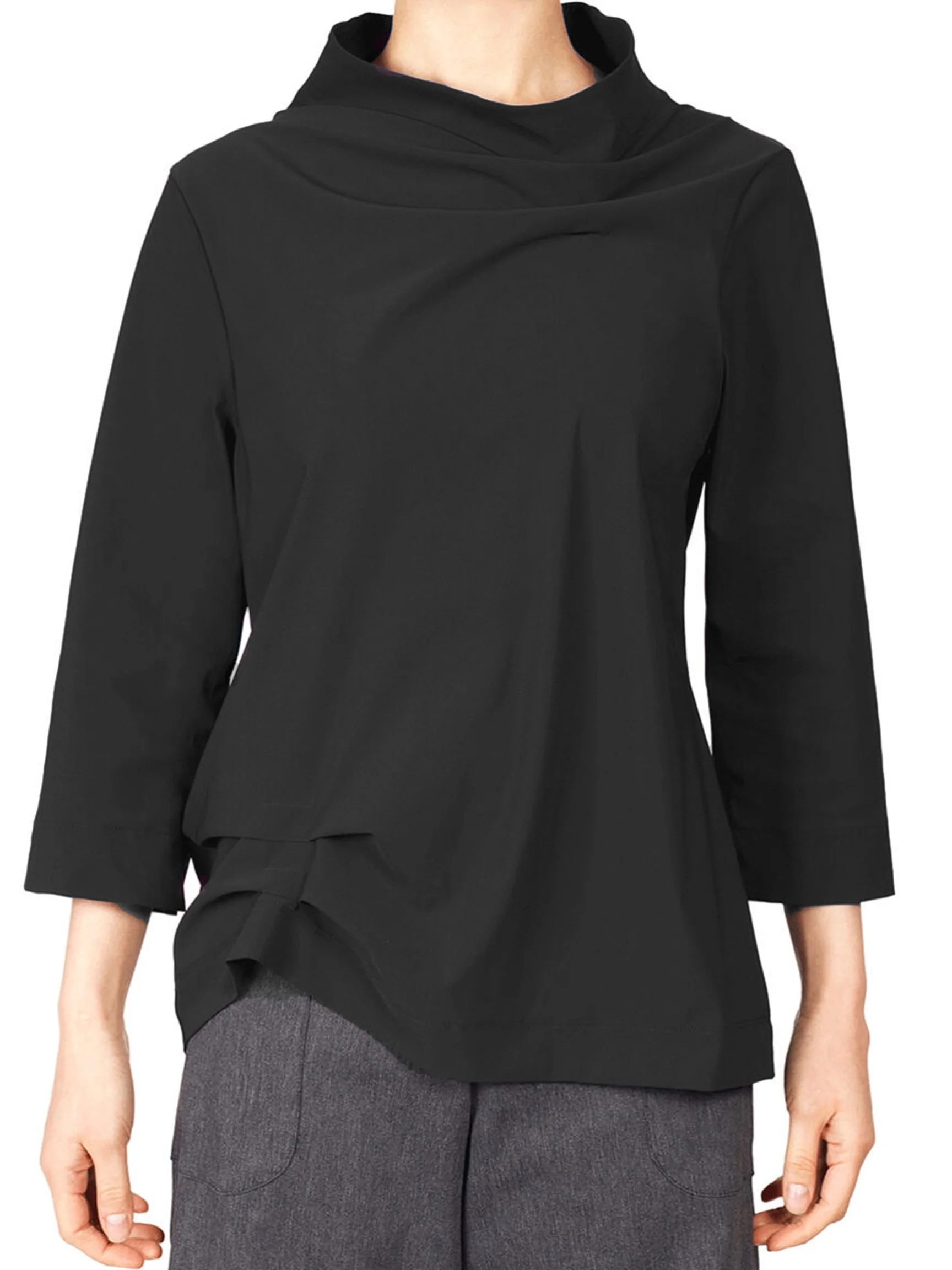 Ragtime Top in Black