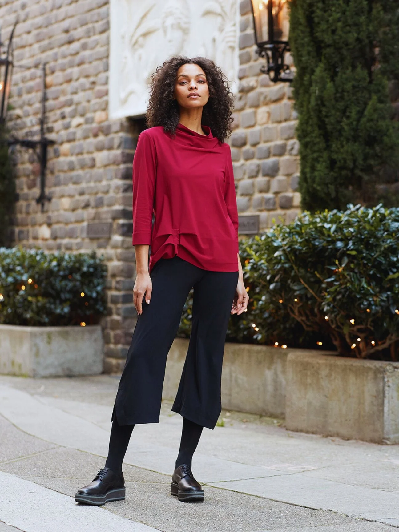 Ragtime Top in Garnet