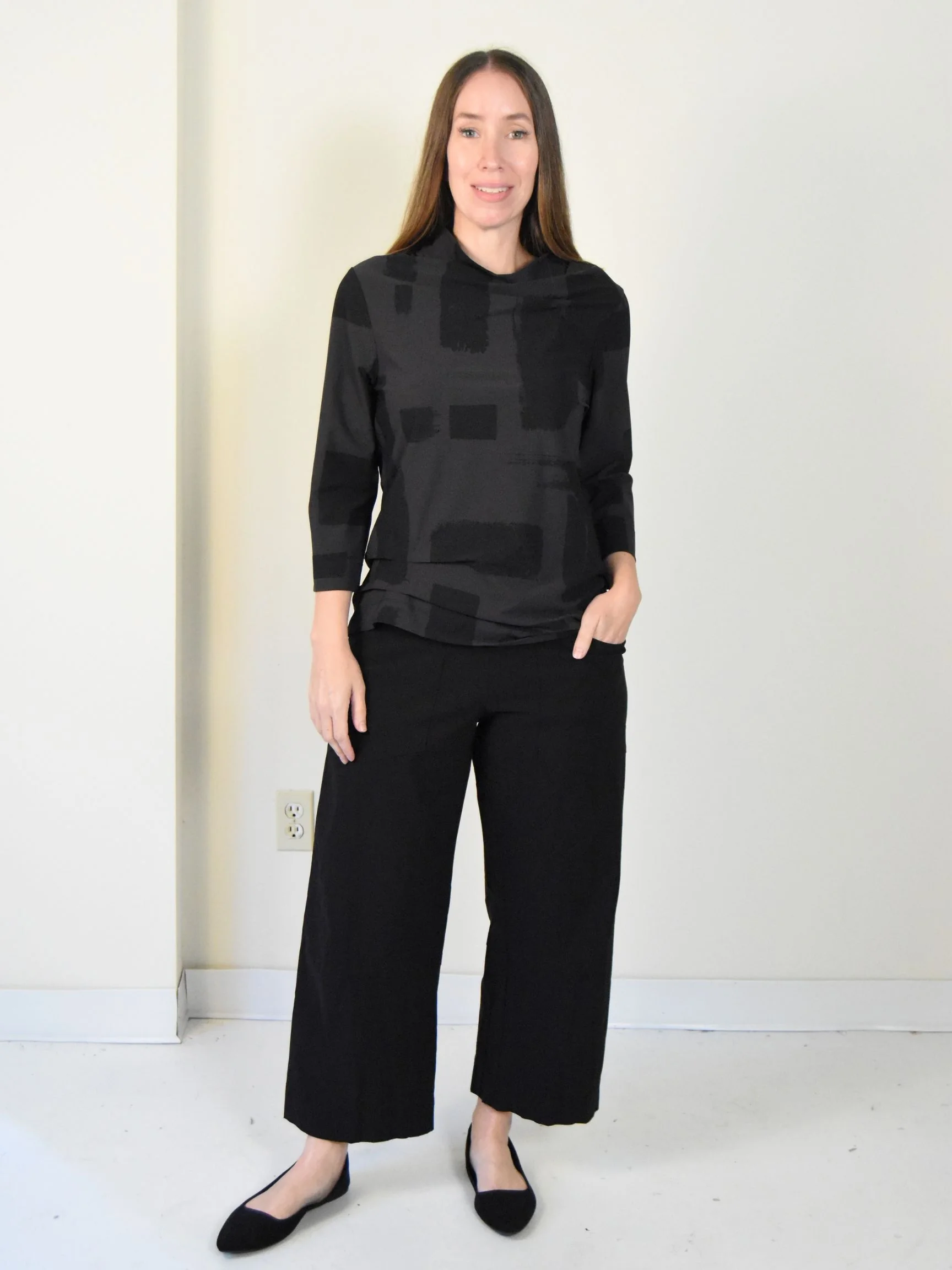 Ragtime Top in Espresso Kabuki