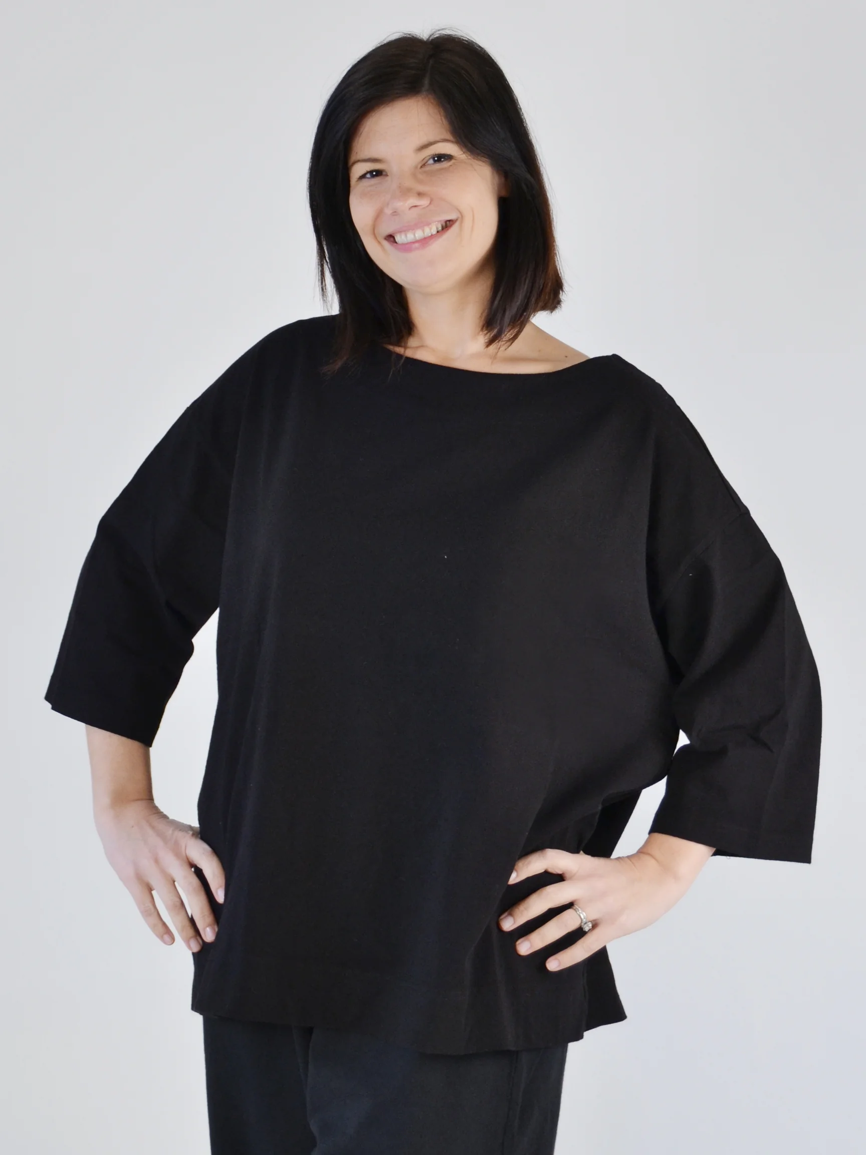Resort Shirt in Black