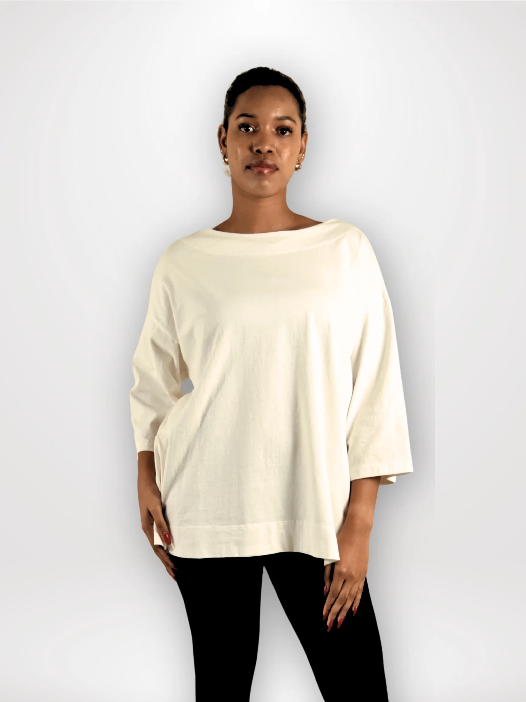 Resort Shirt in Cream