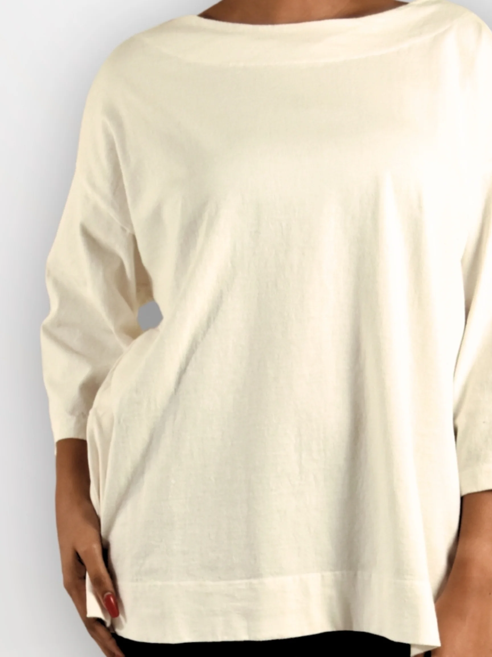 Resort Shirt in Cream