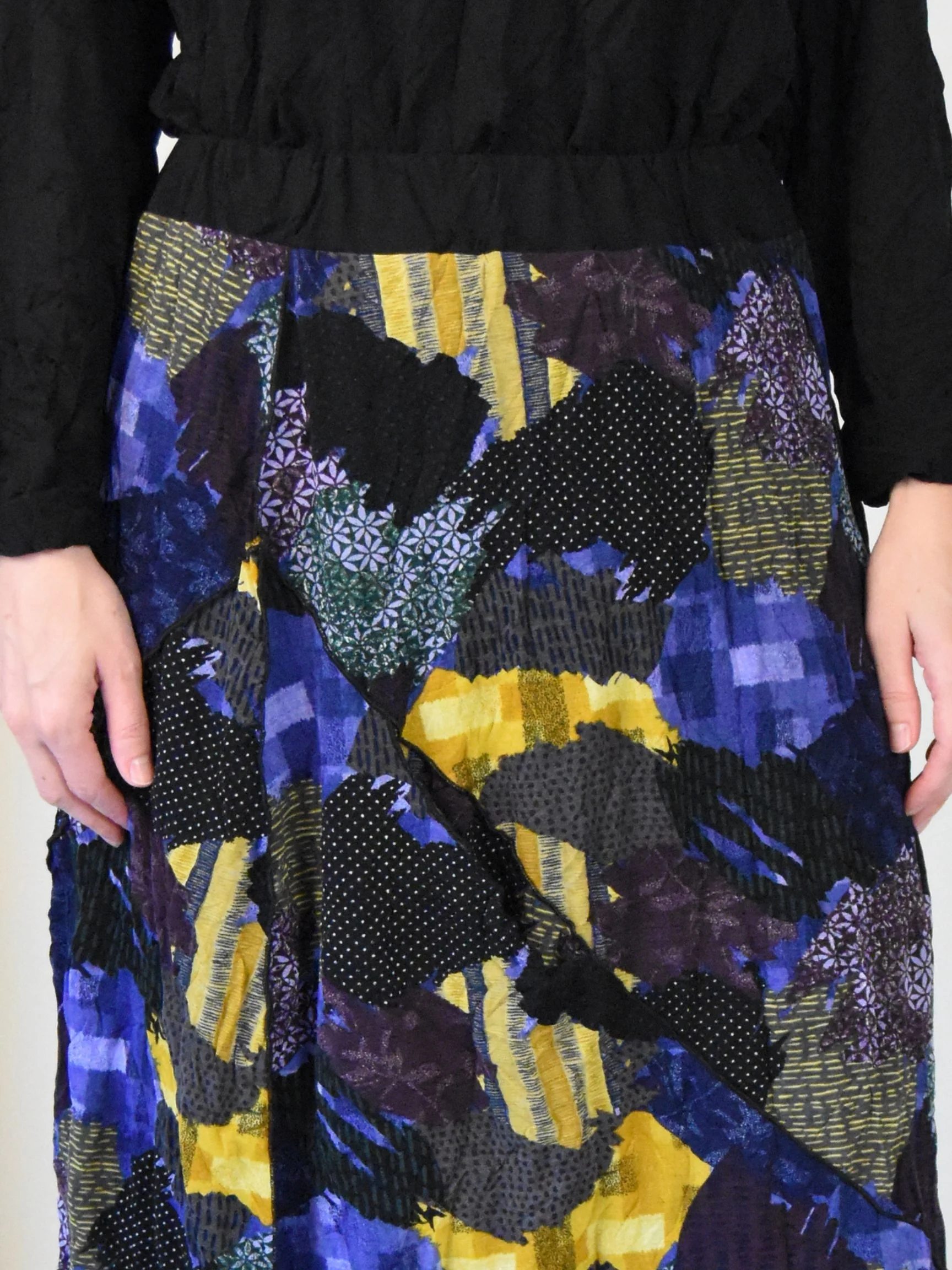 Rita Reversible Skirt in Patch