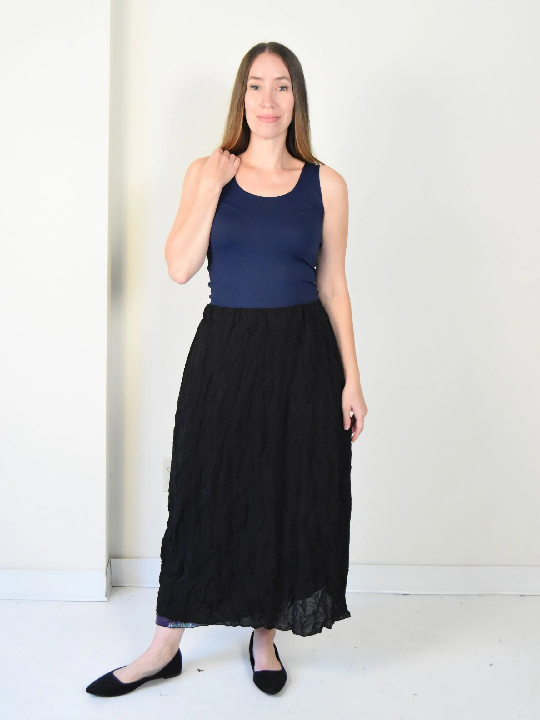 Rita Reversible Skirt in Patch