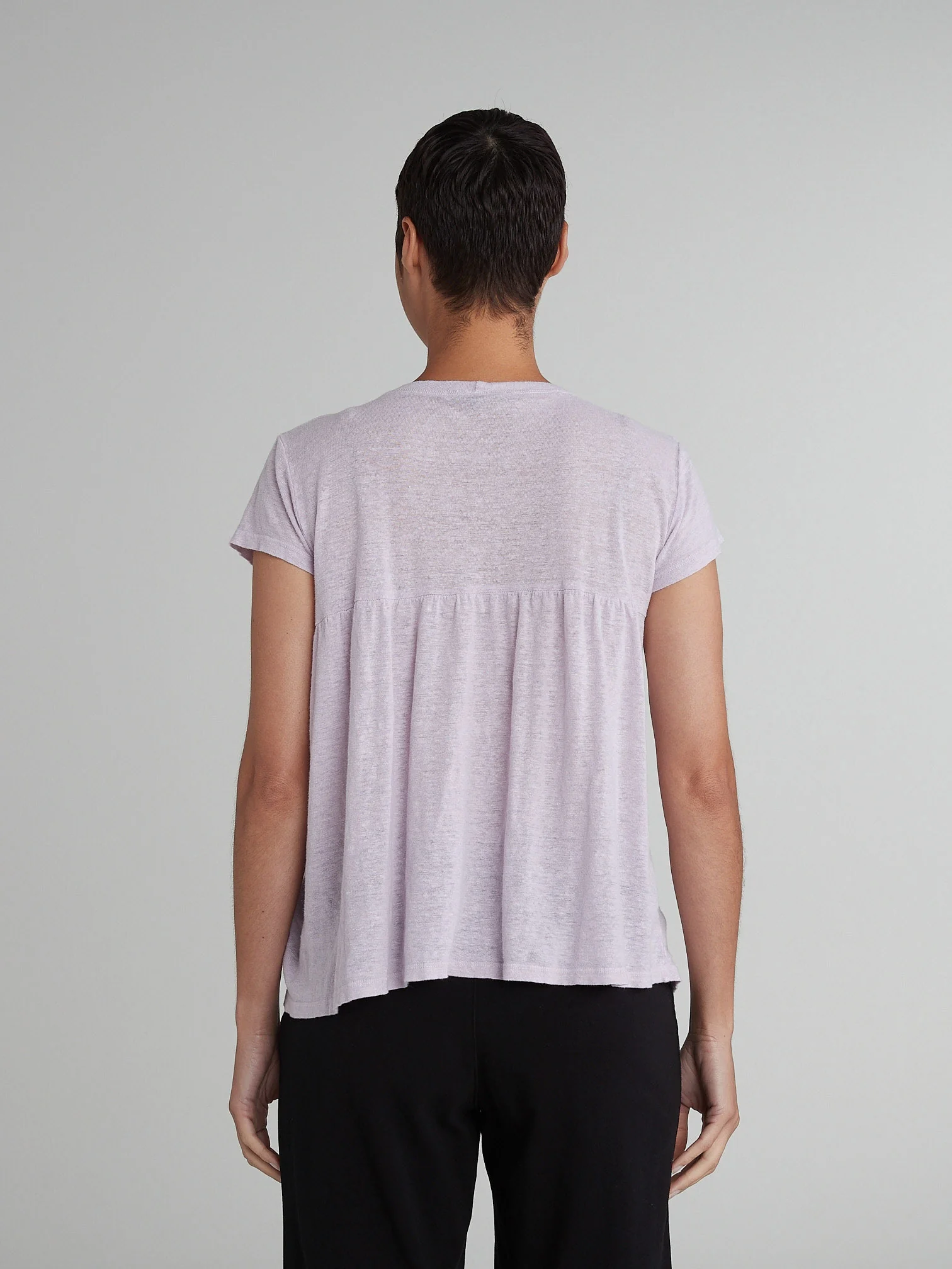 Ruche Back Top in Dawn
