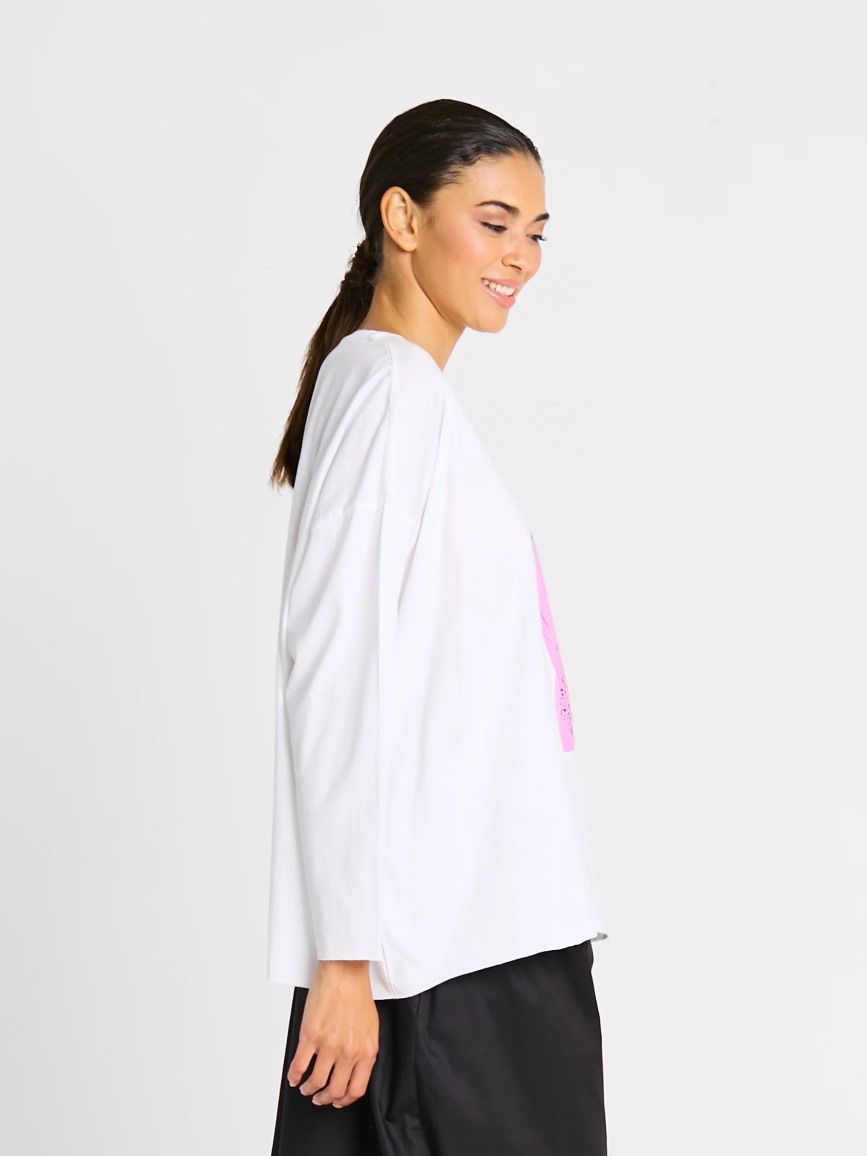 Saturn T in White