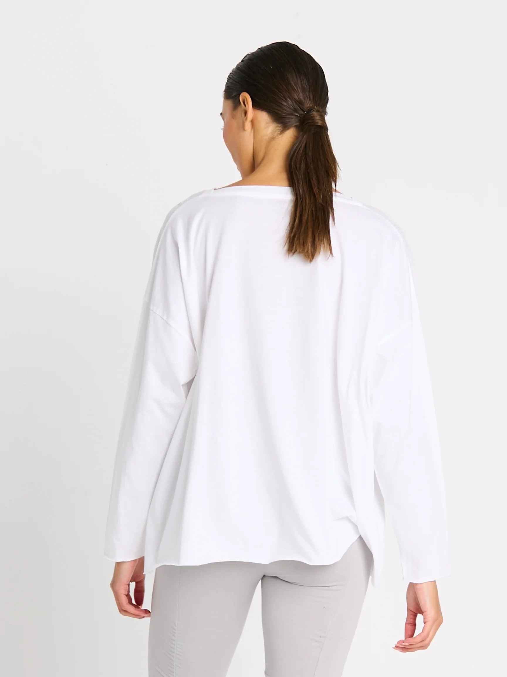 Scribble T in White