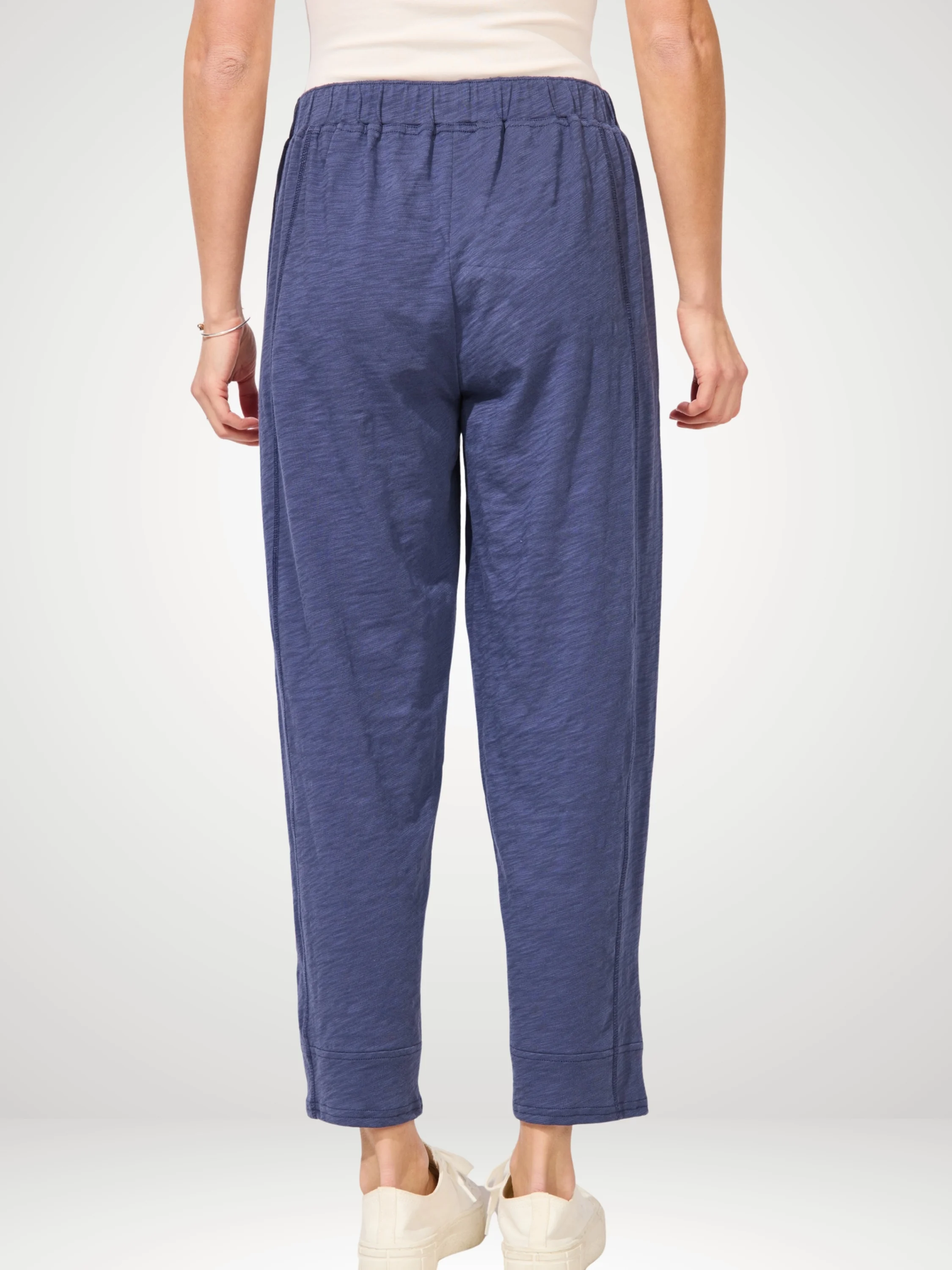 Seamed Pant in Navy
