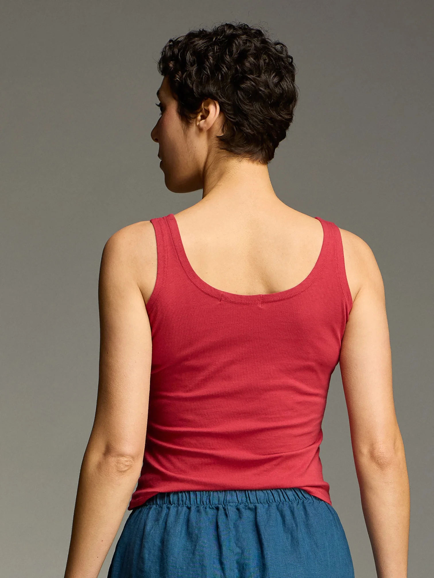 Short Tank in Maraschino